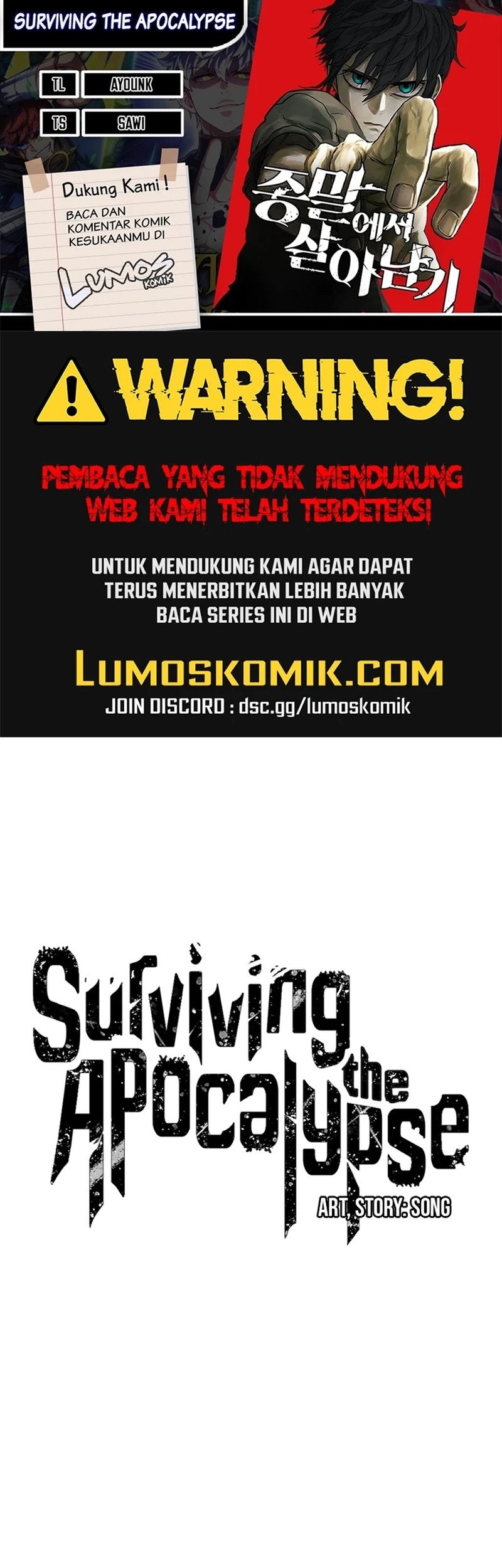 Baca Komik Surviving in the Apocalypse: I Can See Hidden Clues Chapter 24 Gambar 1