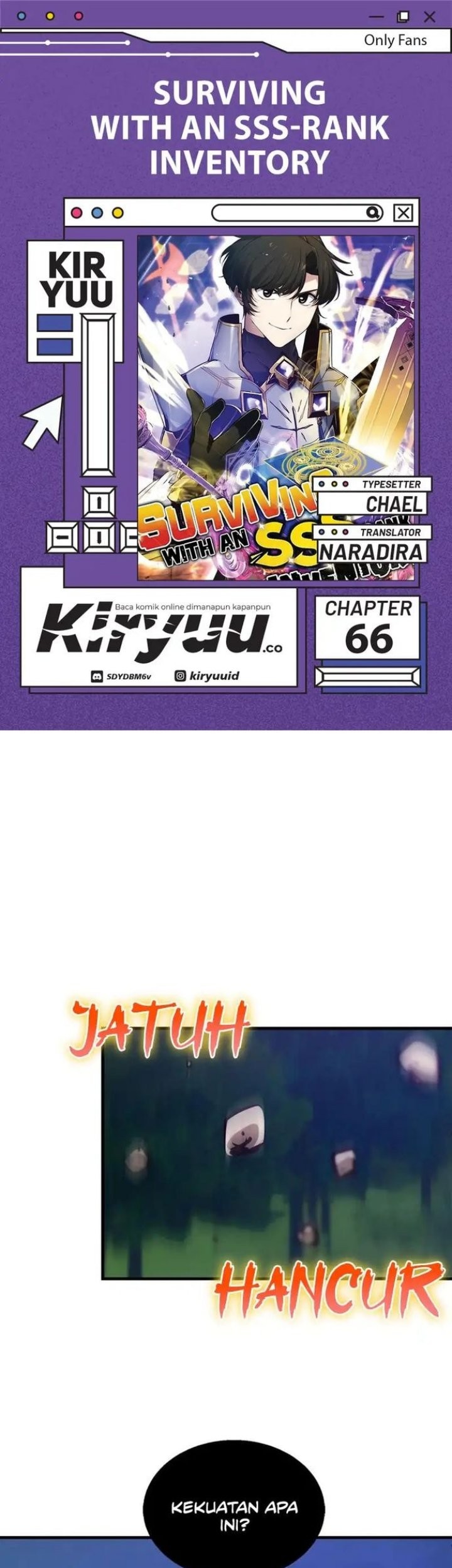 Baca Komik Surviving with a SSS-Rank Inventory Chapter 66 Gambar 1