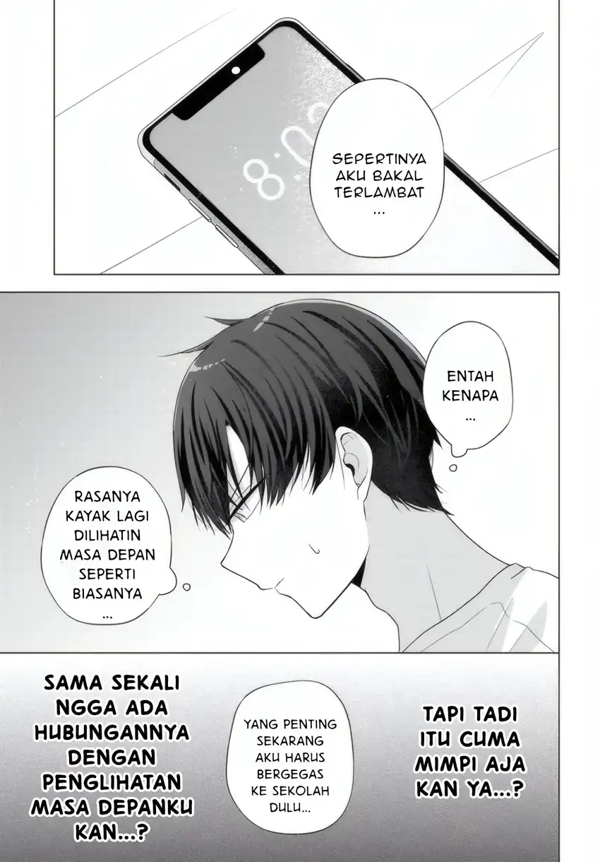 Suufungo no Mirai ga Wakaru You ni Natta Kedo, Onnagokoro wa Wakaranai Chapter 12.1 Gambar 6