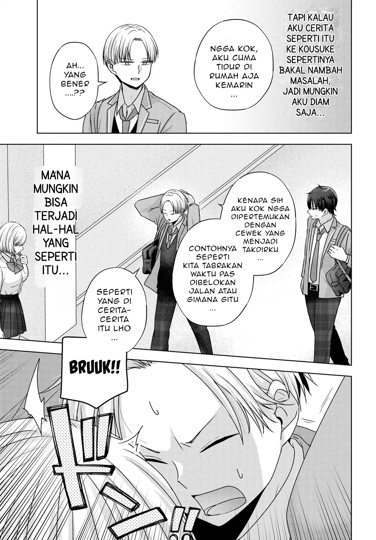 Suufungo no Mirai ga Wakaru You ni Natta Kedo, Onnagokoro wa Wakaranai Chapter 5.1 Gambar 3