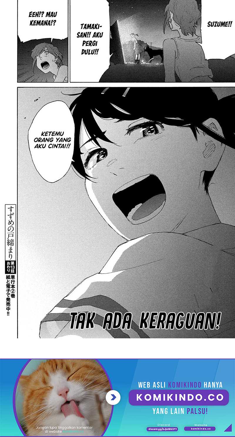 Suzume no Tojimari Chapter 13 Gambar 25