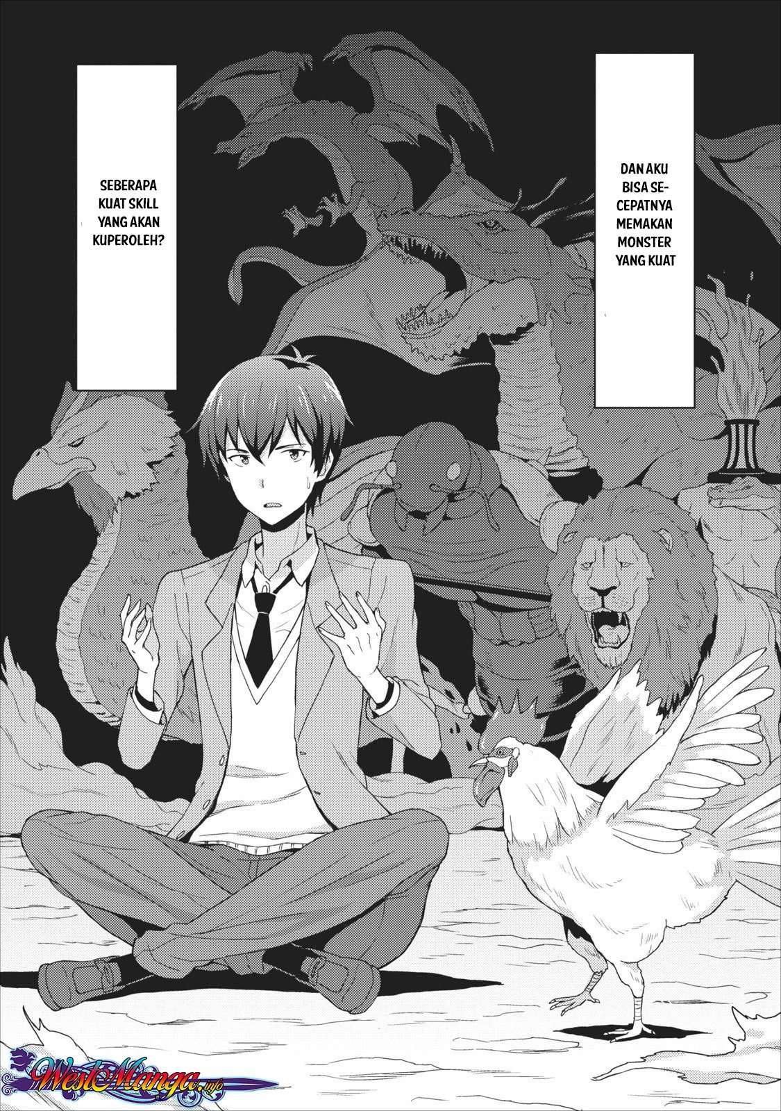 Taberu dake de Level-Up! Damegami to Issho ni Isekai Musou Chapter 1 Gambar 41