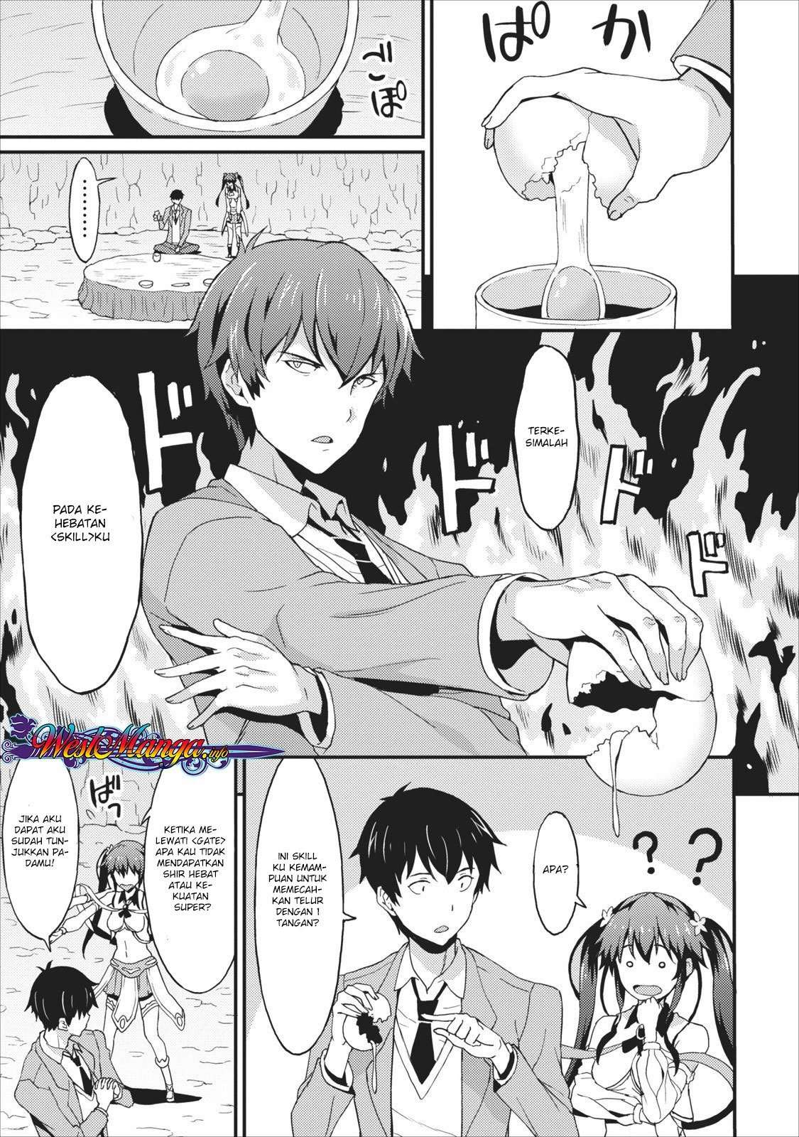 Taberu dake de Level-Up! Damegami to Issho ni Isekai Musou Chapter 1 Gambar 8