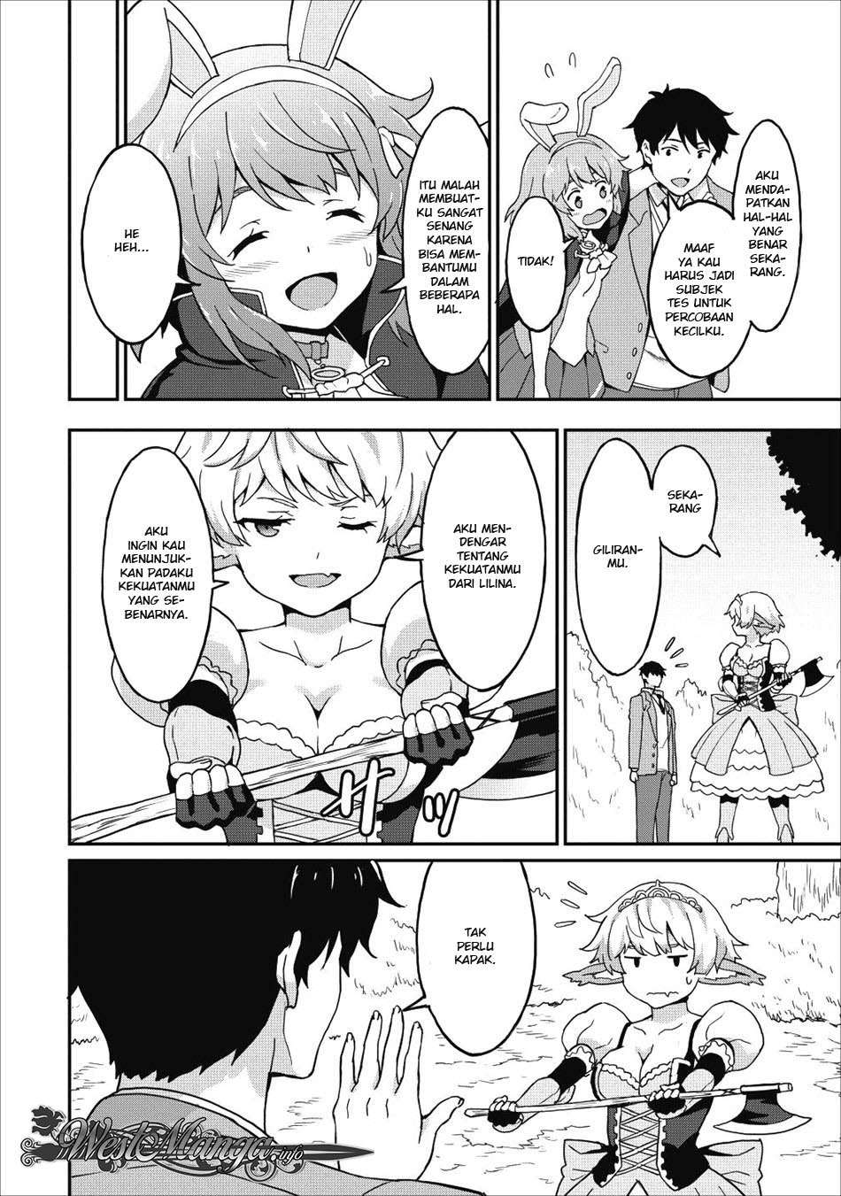 Taberu dake de Level-Up! Damegami to Issho ni Isekai Musou Chapter 10 Gambar 12