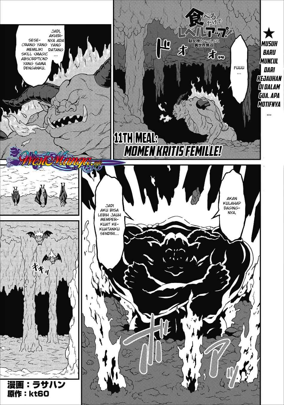 Baca  Taberu dake de Level-Up! Damegami to Issho ni Isekai Musou Chapter 11 Gambar 2