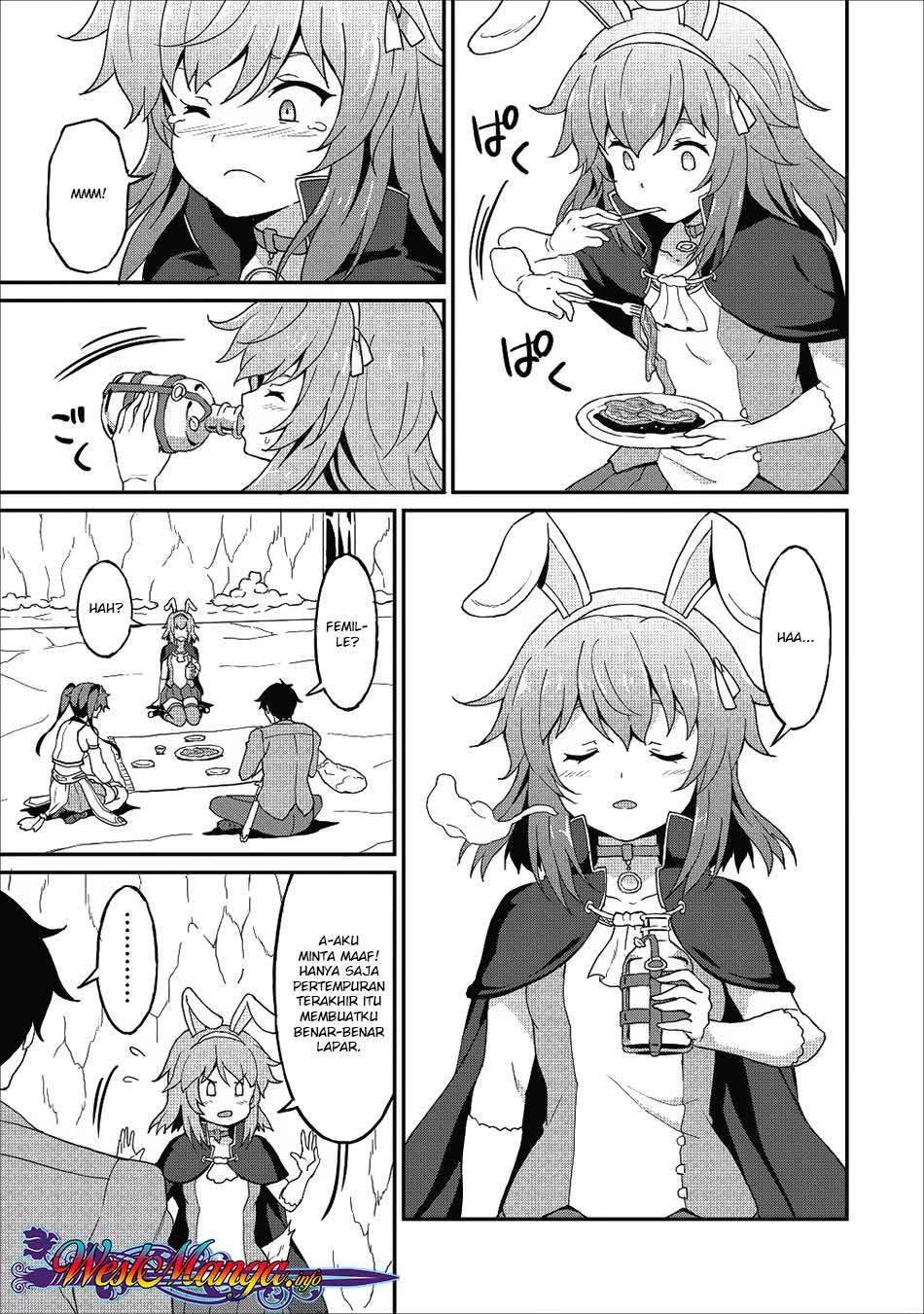 Taberu dake de Level-Up! Damegami to Issho ni Isekai Musou Chapter 11 Gambar 9