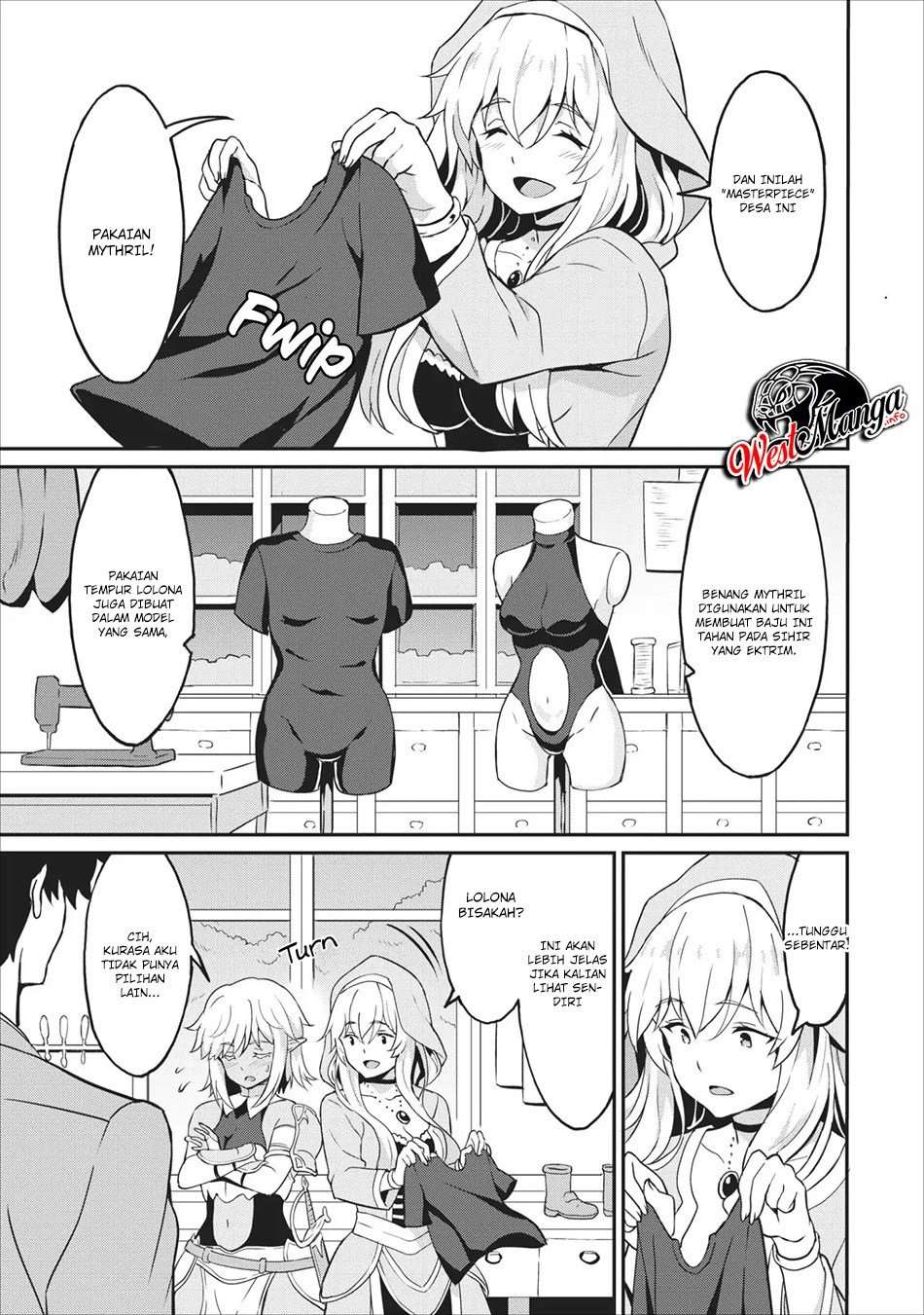 Taberu dake de Level-Up! Damegami to Issho ni Isekai Musou Chapter 14 Gambar 17