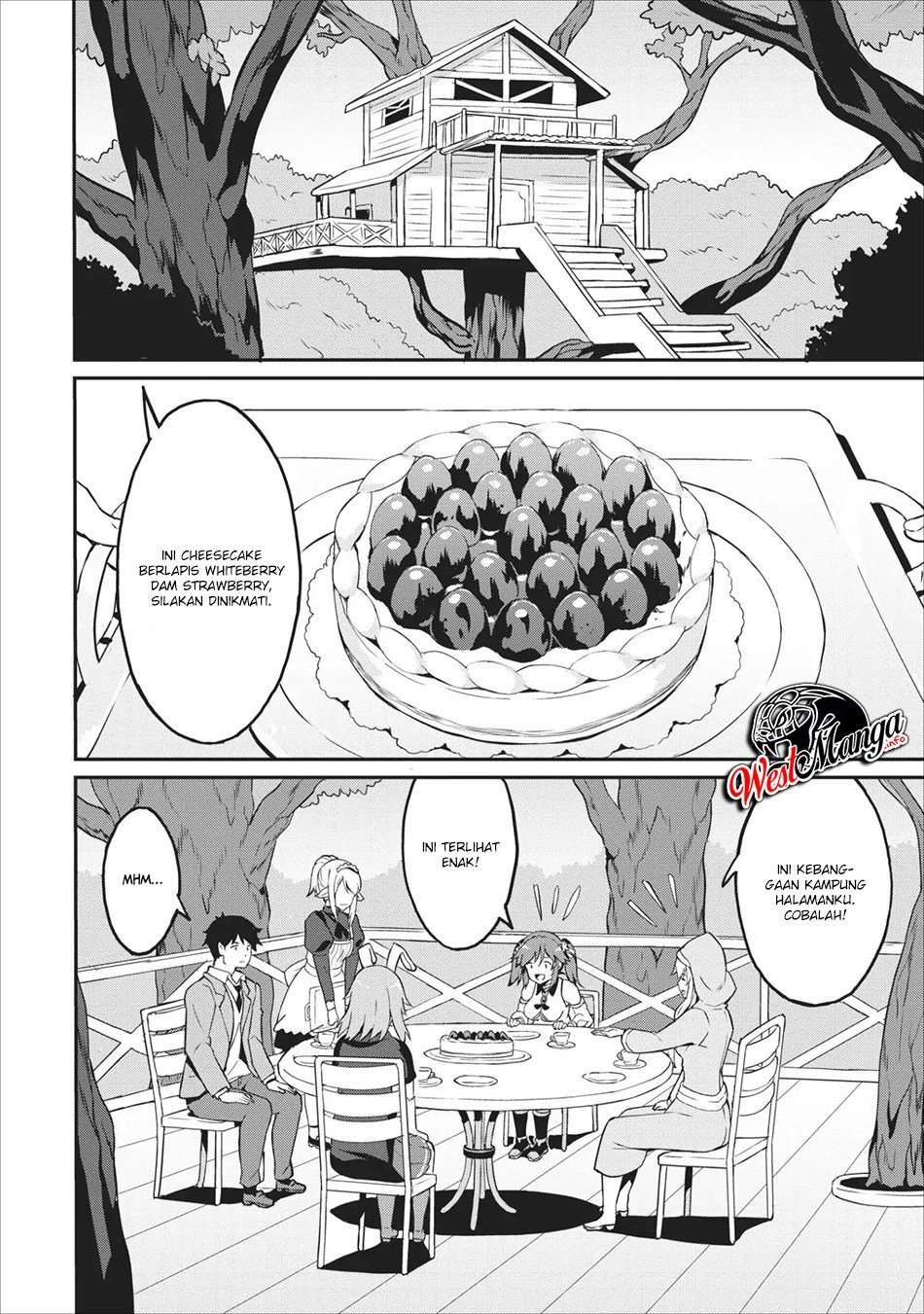 Taberu dake de Level-Up! Damegami to Issho ni Isekai Musou Chapter 14 Gambar 22