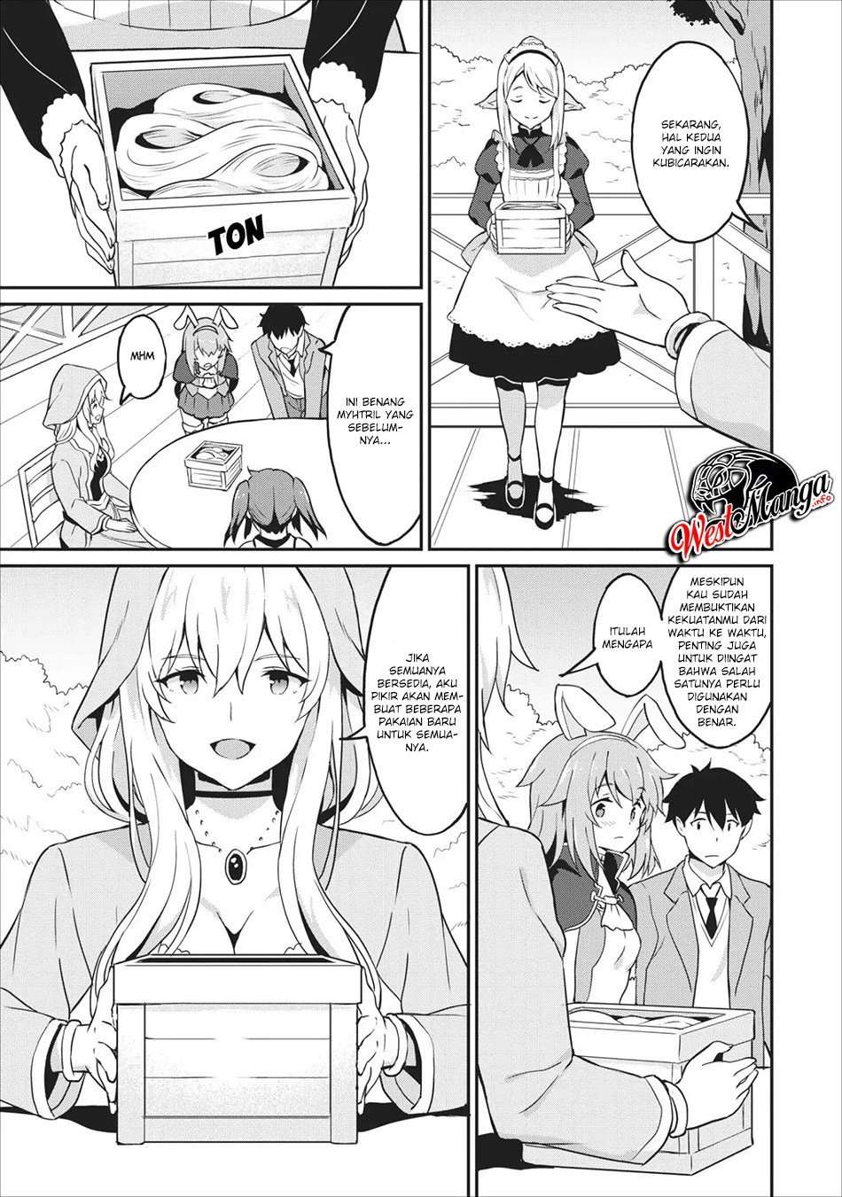 Taberu dake de Level-Up! Damegami to Issho ni Isekai Musou Chapter 14 Gambar 25