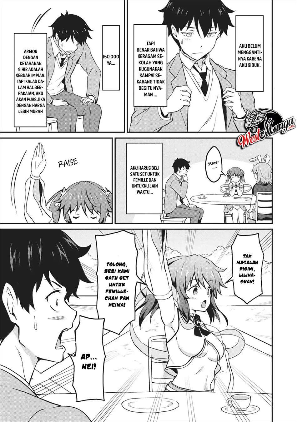 Taberu dake de Level-Up! Damegami to Issho ni Isekai Musou Chapter 14 Gambar 28