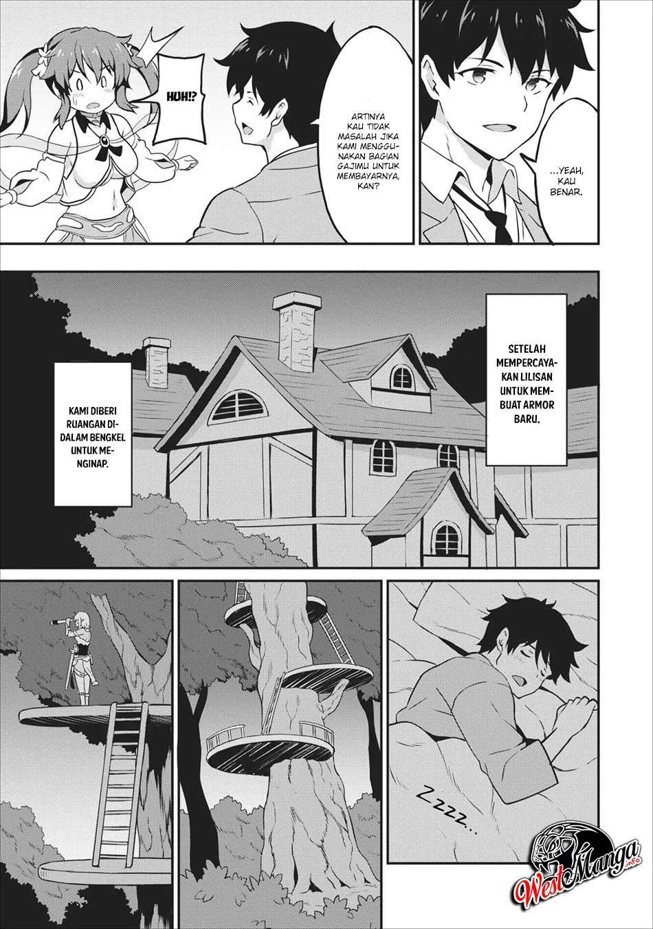 Taberu dake de Level-Up! Damegami to Issho ni Isekai Musou Chapter 14 Gambar 30