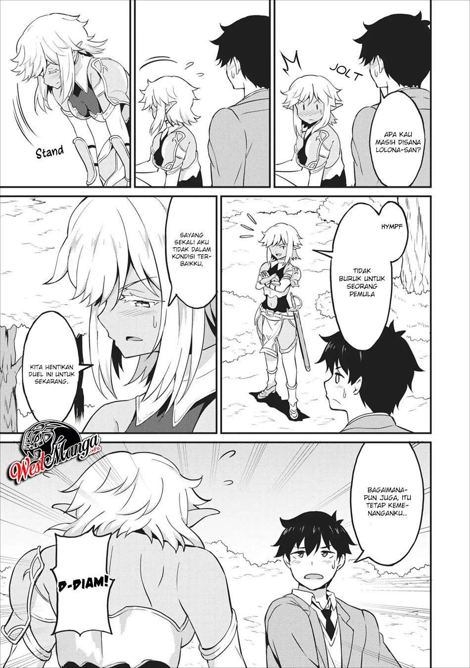 Taberu dake de Level-Up! Damegami to Issho ni Isekai Musou Chapter 14 Gambar 9