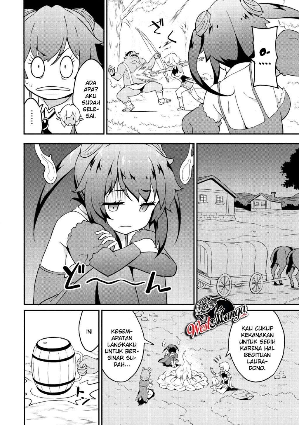 Taberu dake de Level-Up! Damegami to Issho ni Isekai Musou Chapter 18 Gambar 12