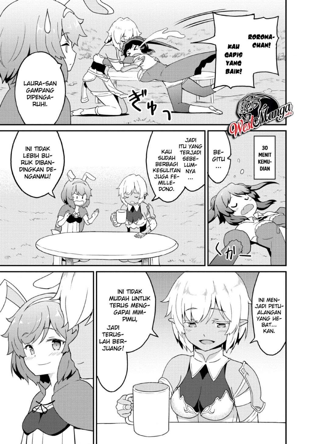 Taberu dake de Level-Up! Damegami to Issho ni Isekai Musou Chapter 18 Gambar 15