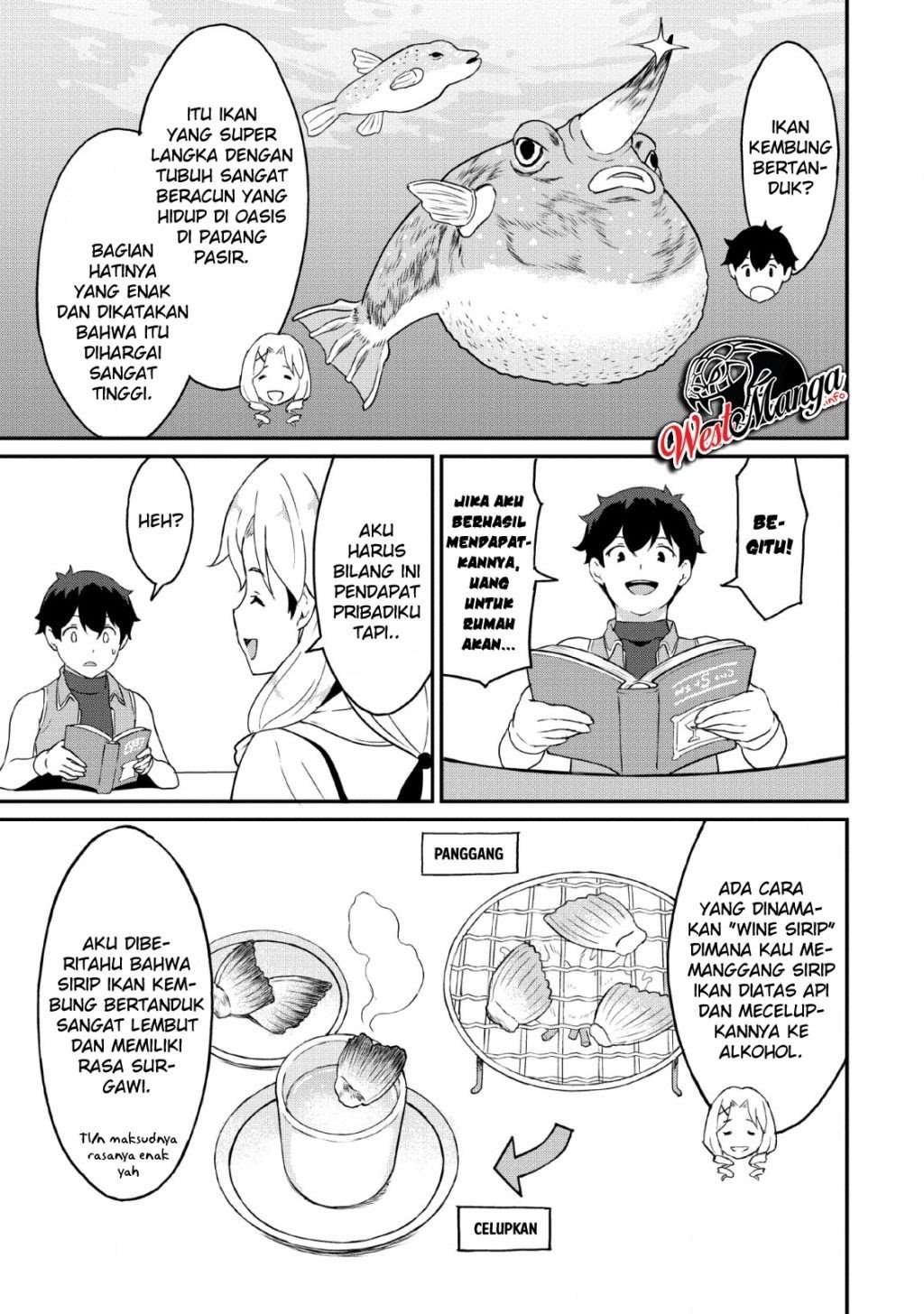 Taberu dake de Level-Up! Damegami to Issho ni Isekai Musou Chapter 18 Gambar 32