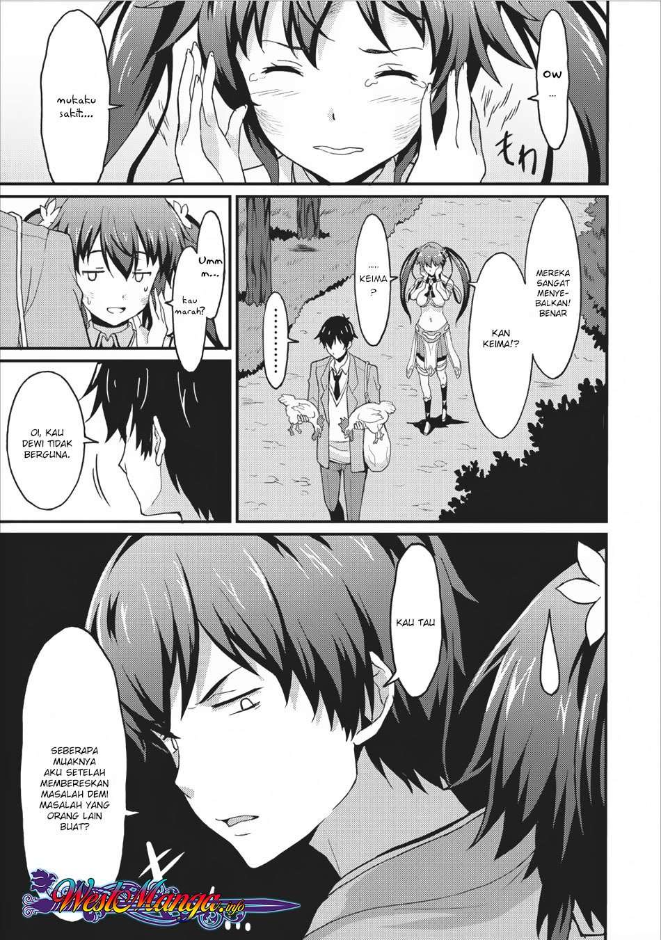 Taberu dake de Level-Up! Damegami to Issho ni Isekai Musou Chapter 2 Gambar 10