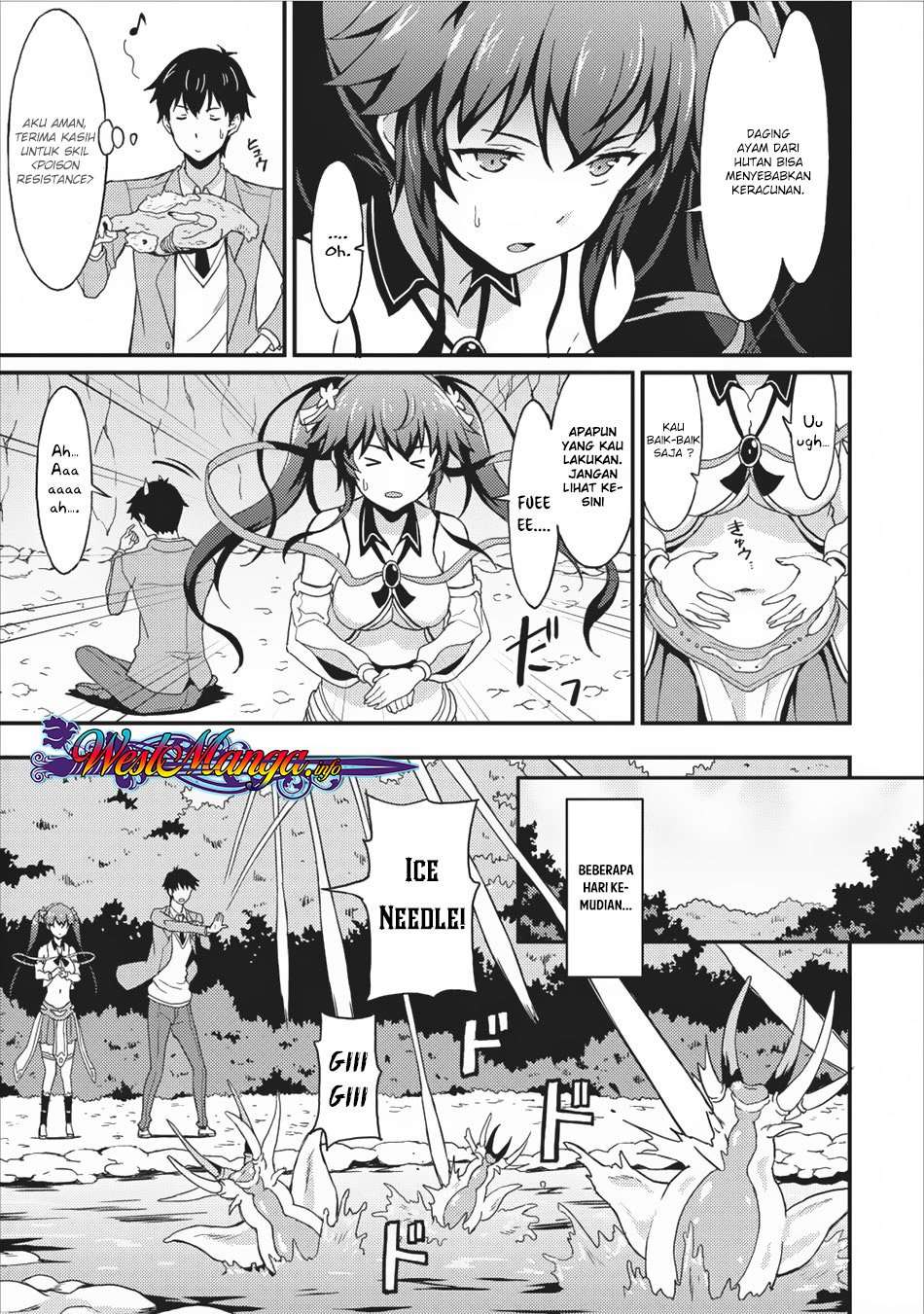 Taberu dake de Level-Up! Damegami to Issho ni Isekai Musou Chapter 2 Gambar 16