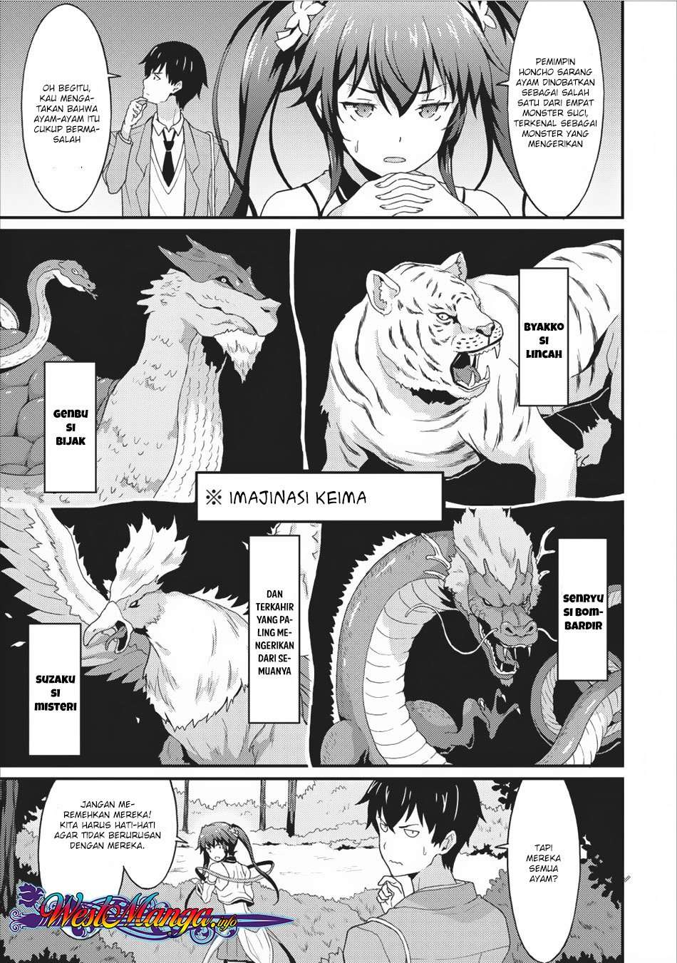 Taberu dake de Level-Up! Damegami to Issho ni Isekai Musou Chapter 2 Gambar 19