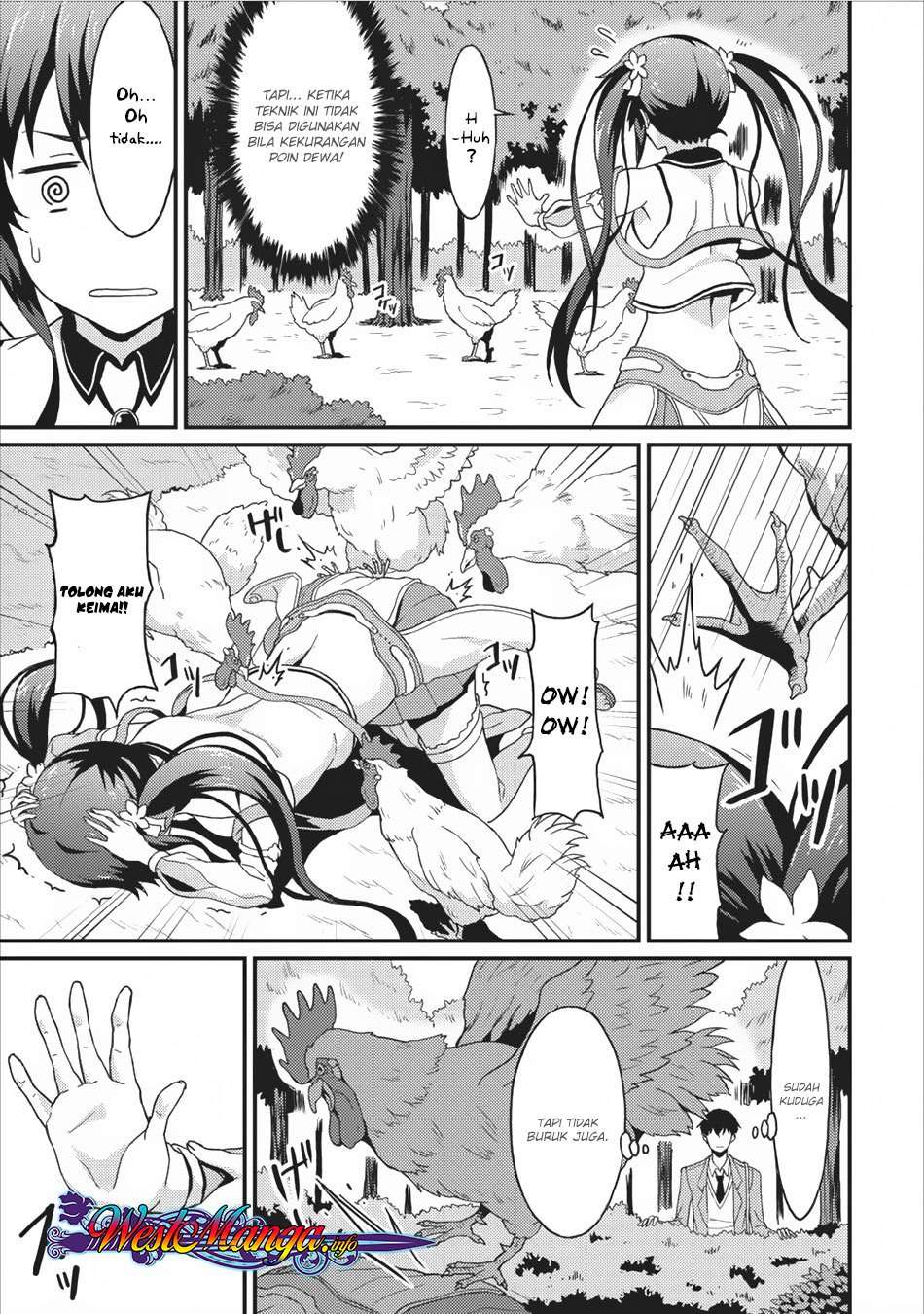 Taberu dake de Level-Up! Damegami to Issho ni Isekai Musou Chapter 2 Gambar 6