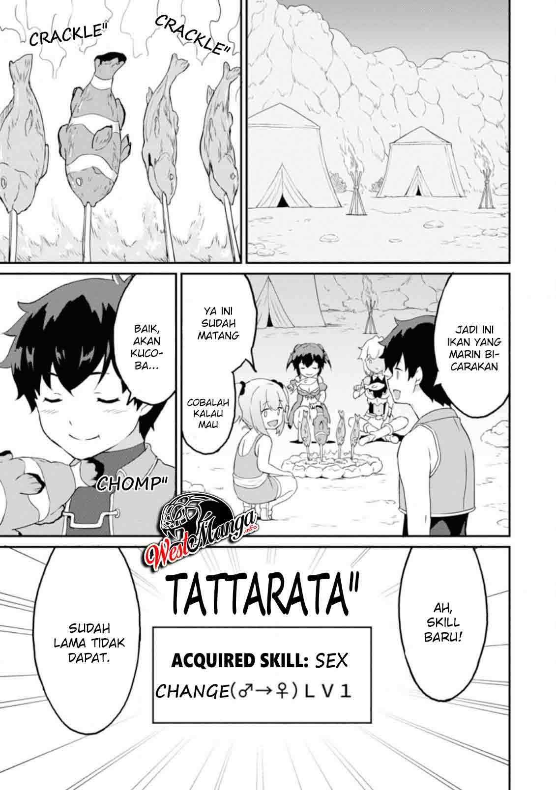 Taberu dake de Level-Up! Damegami to Issho ni Isekai Musou Chapter 20.1 Gambar 9