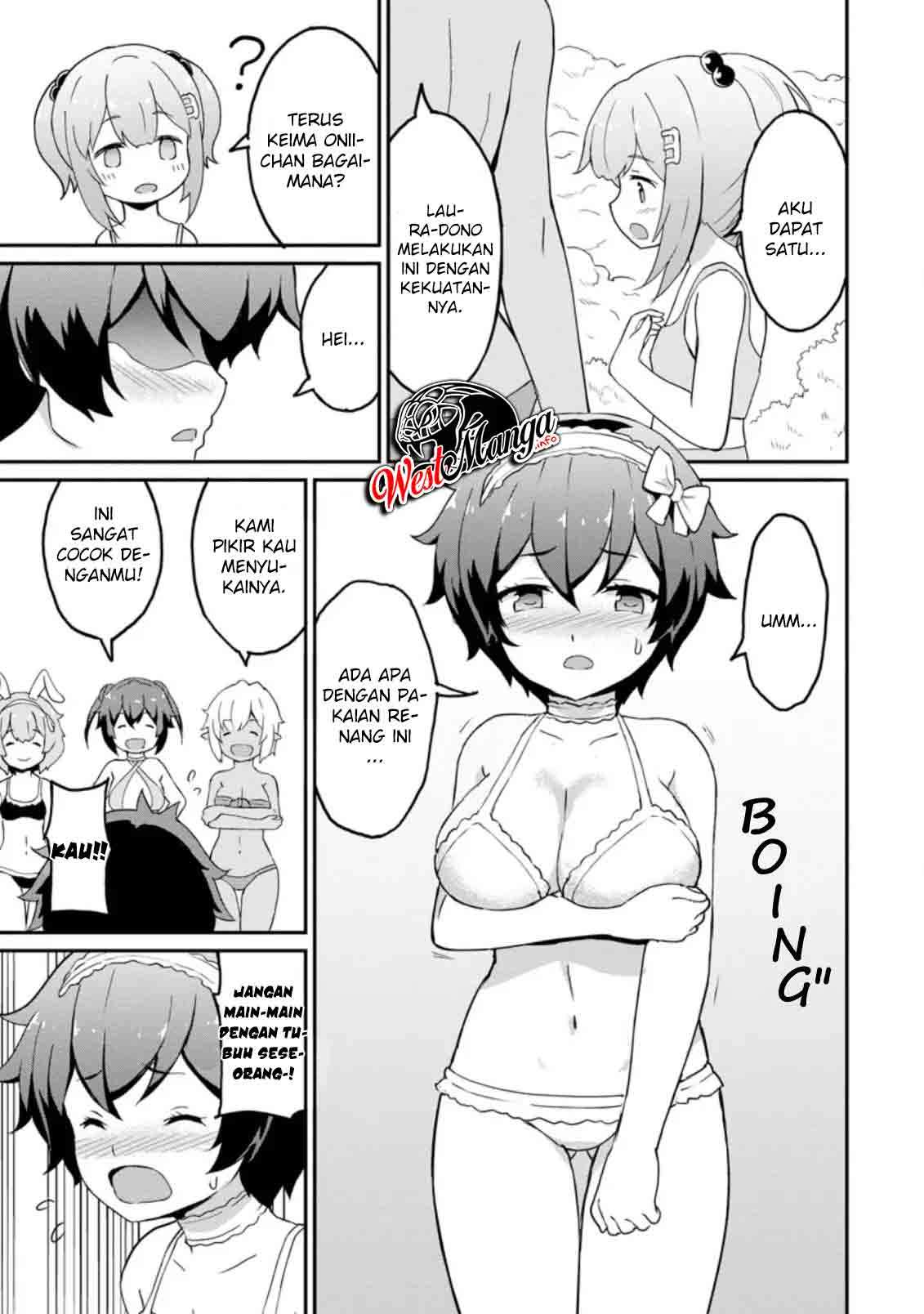 Taberu dake de Level-Up! Damegami to Issho ni Isekai Musou Chapter 20.3 Gambar 6