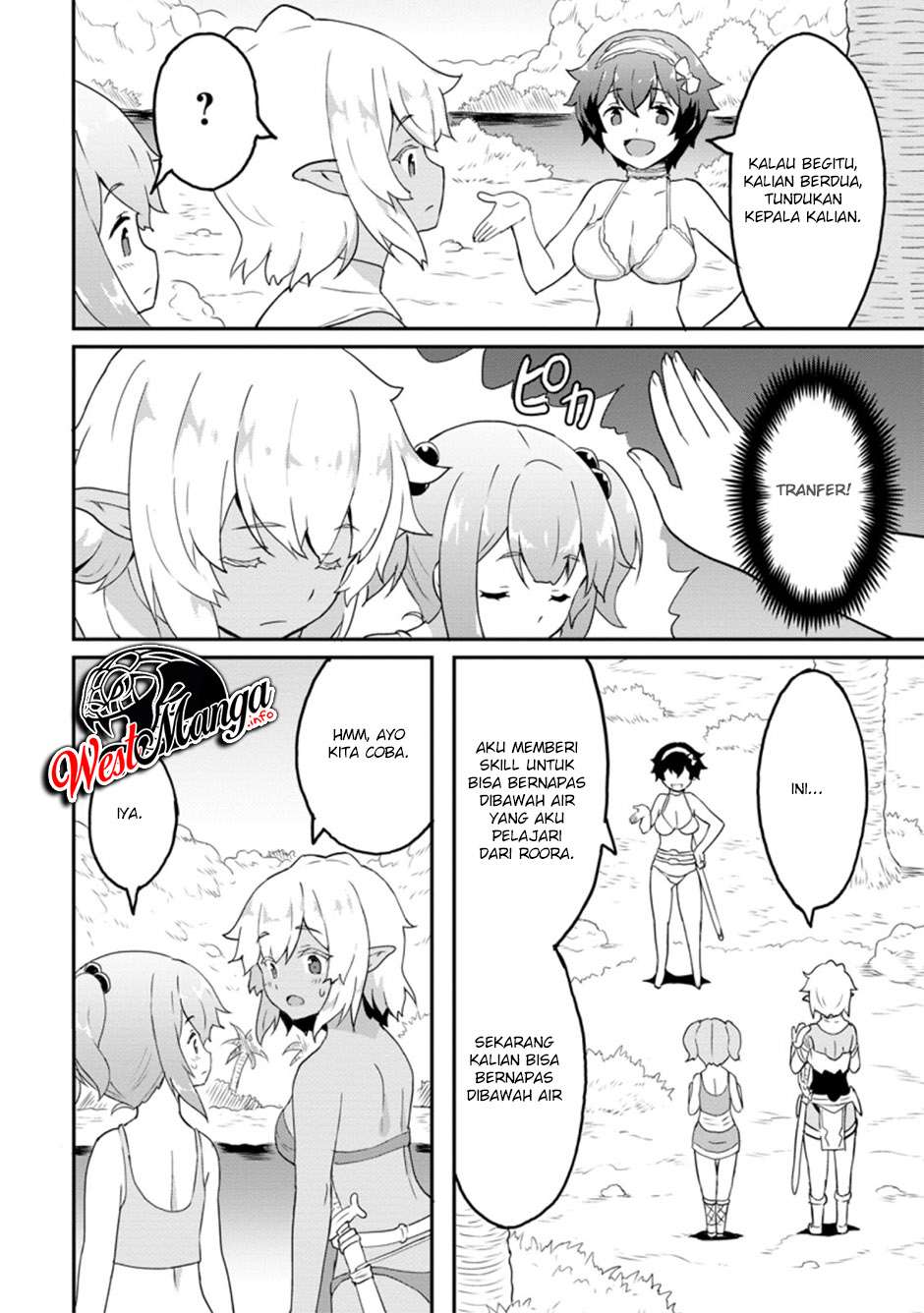 Taberu dake de Level-Up! Damegami to Issho ni Isekai Musou Chapter 21.1 Gambar 10