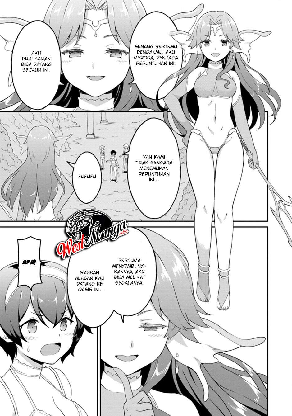 Taberu dake de Level-Up! Damegami to Issho ni Isekai Musou Chapter 21.2 Gambar 11