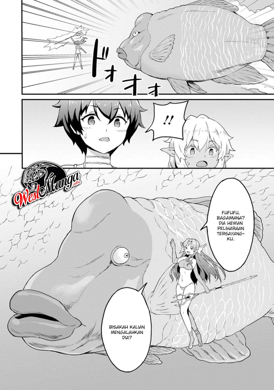 Taberu dake de Level-Up! Damegami to Issho ni Isekai Musou Chapter 21.3 Gambar 4