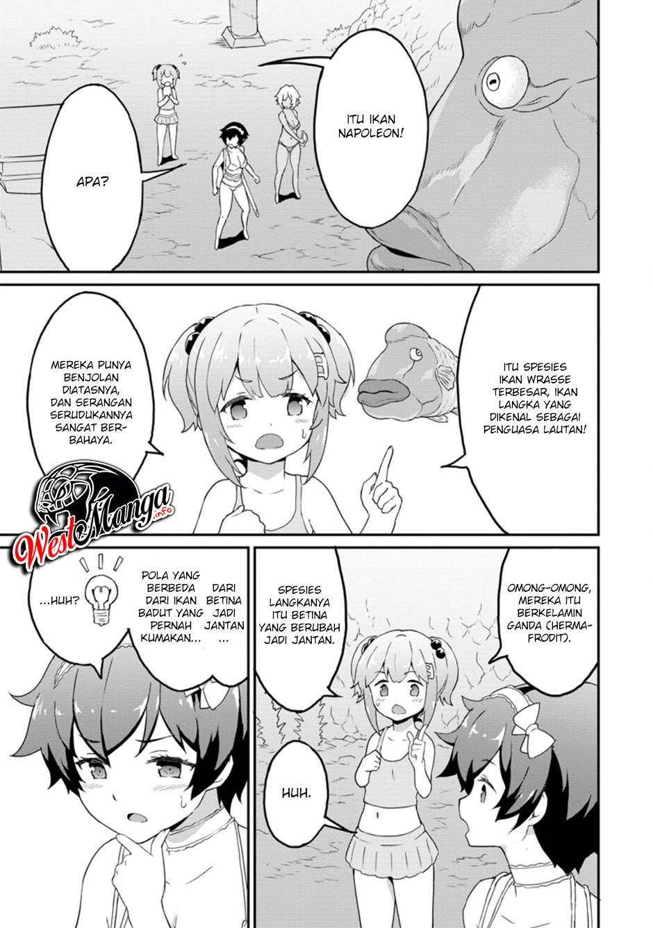 Taberu dake de Level-Up! Damegami to Issho ni Isekai Musou Chapter 21.3 Gambar 5