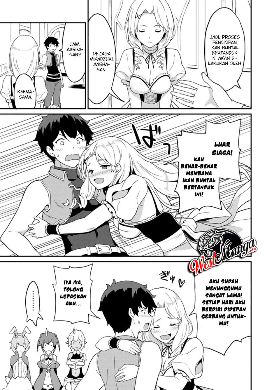 Taberu dake de Level-Up! Damegami to Issho ni Isekai Musou Chapter 22.1 Gambar 12