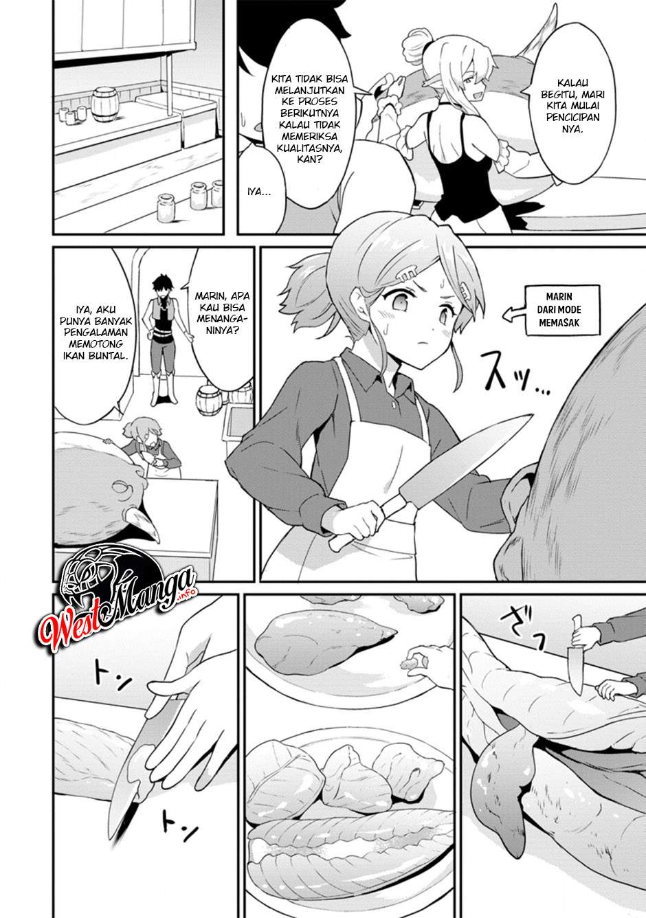 Taberu dake de Level-Up! Damegami to Issho ni Isekai Musou Chapter 22.1 Gambar 13