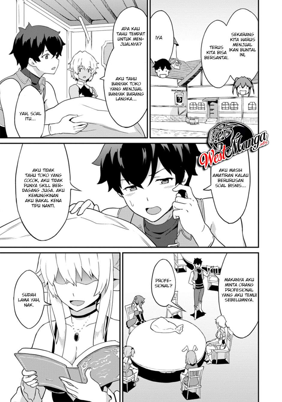 Taberu dake de Level-Up! Damegami to Issho ni Isekai Musou Chapter 22.1 Gambar 9