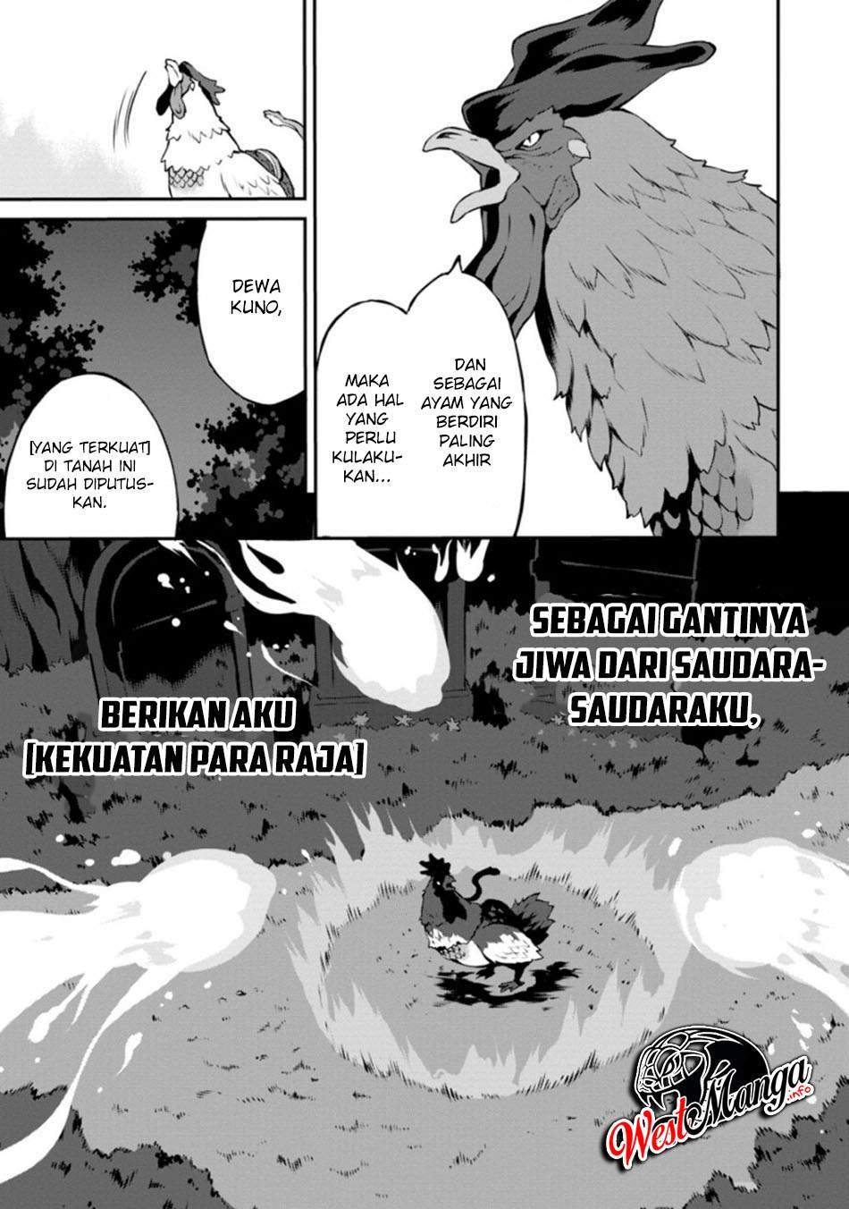 Taberu dake de Level-Up! Damegami to Issho ni Isekai Musou Chapter 23.1 Gambar 11