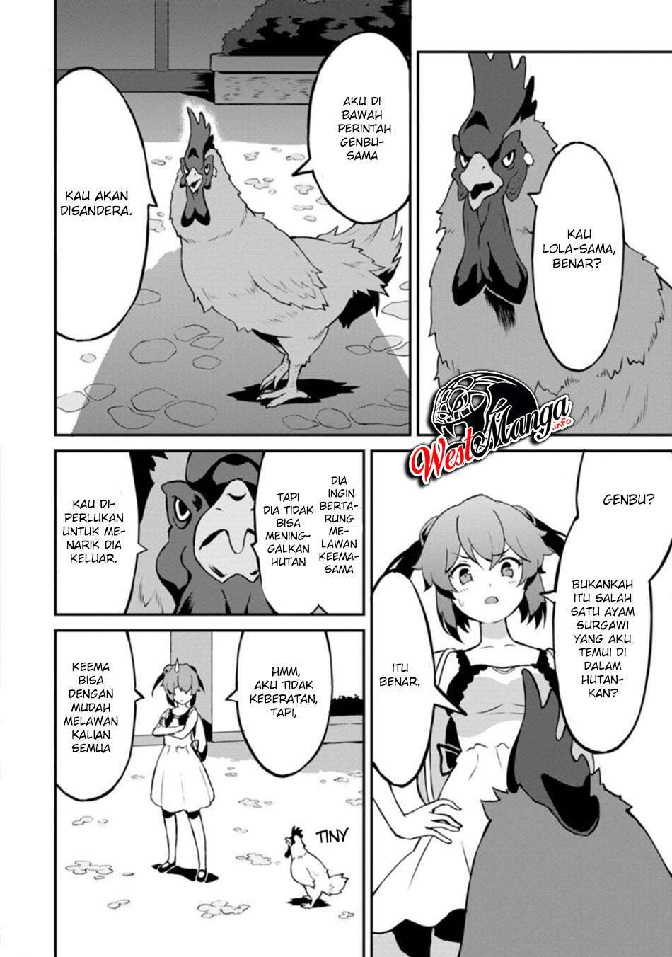 Taberu dake de Level-Up! Damegami to Issho ni Isekai Musou Chapter 23.2 Gambar 4