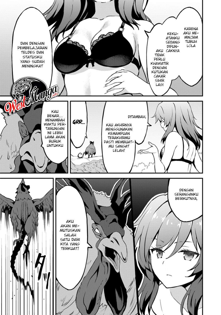 Taberu dake de Level-Up! Damegami to Issho ni Isekai Musou Chapter 24.2 Gambar 12