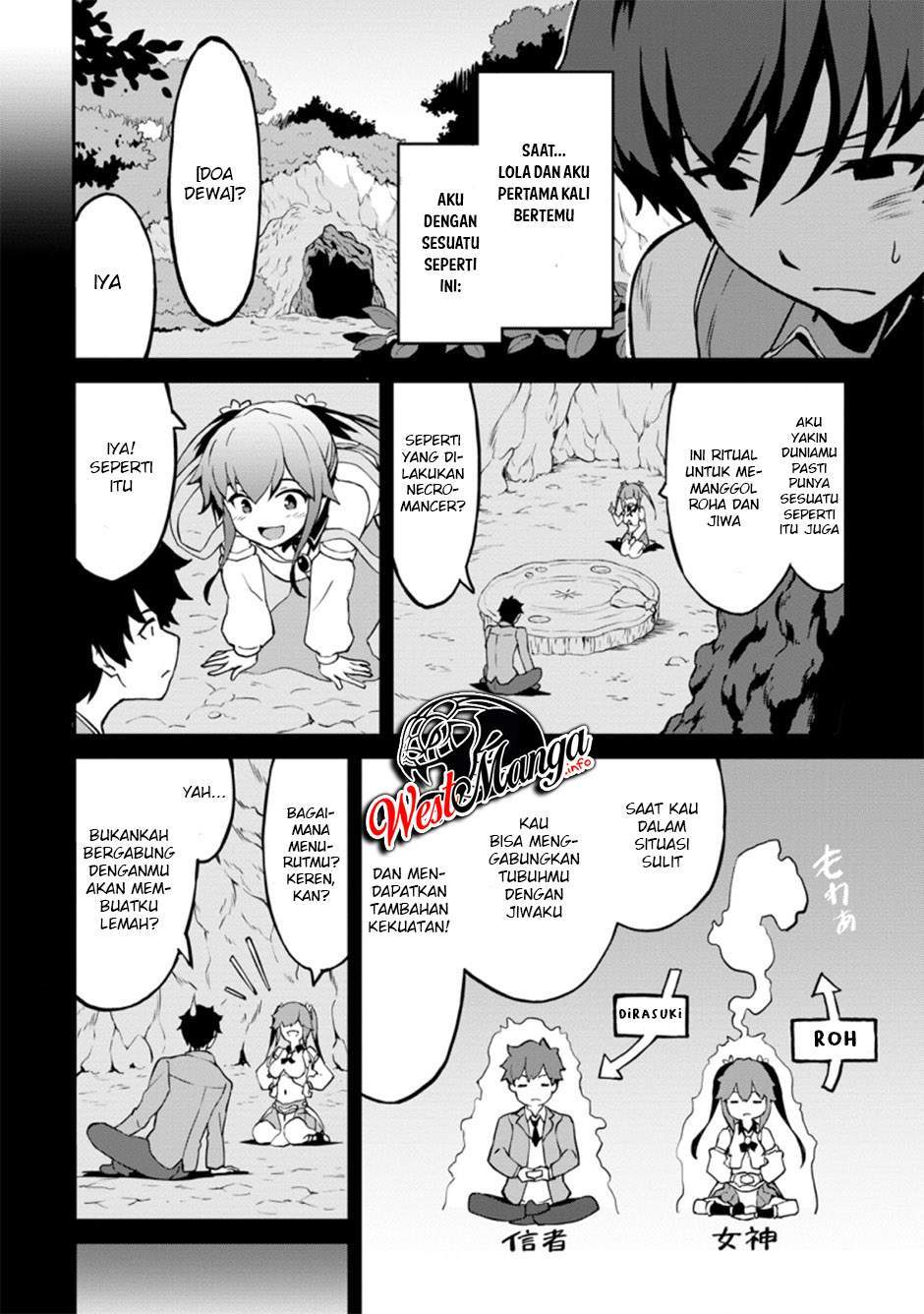 Taberu dake de Level-Up! Damegami to Issho ni Isekai Musou Chapter 24.2 Gambar 5