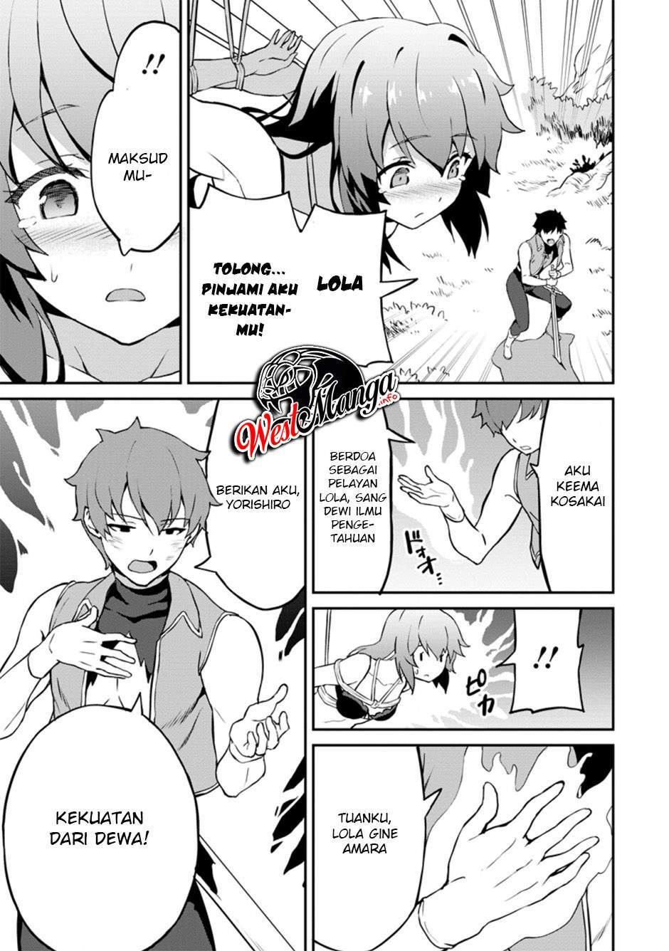 Taberu dake de Level-Up! Damegami to Issho ni Isekai Musou Chapter 24.2 Gambar 8