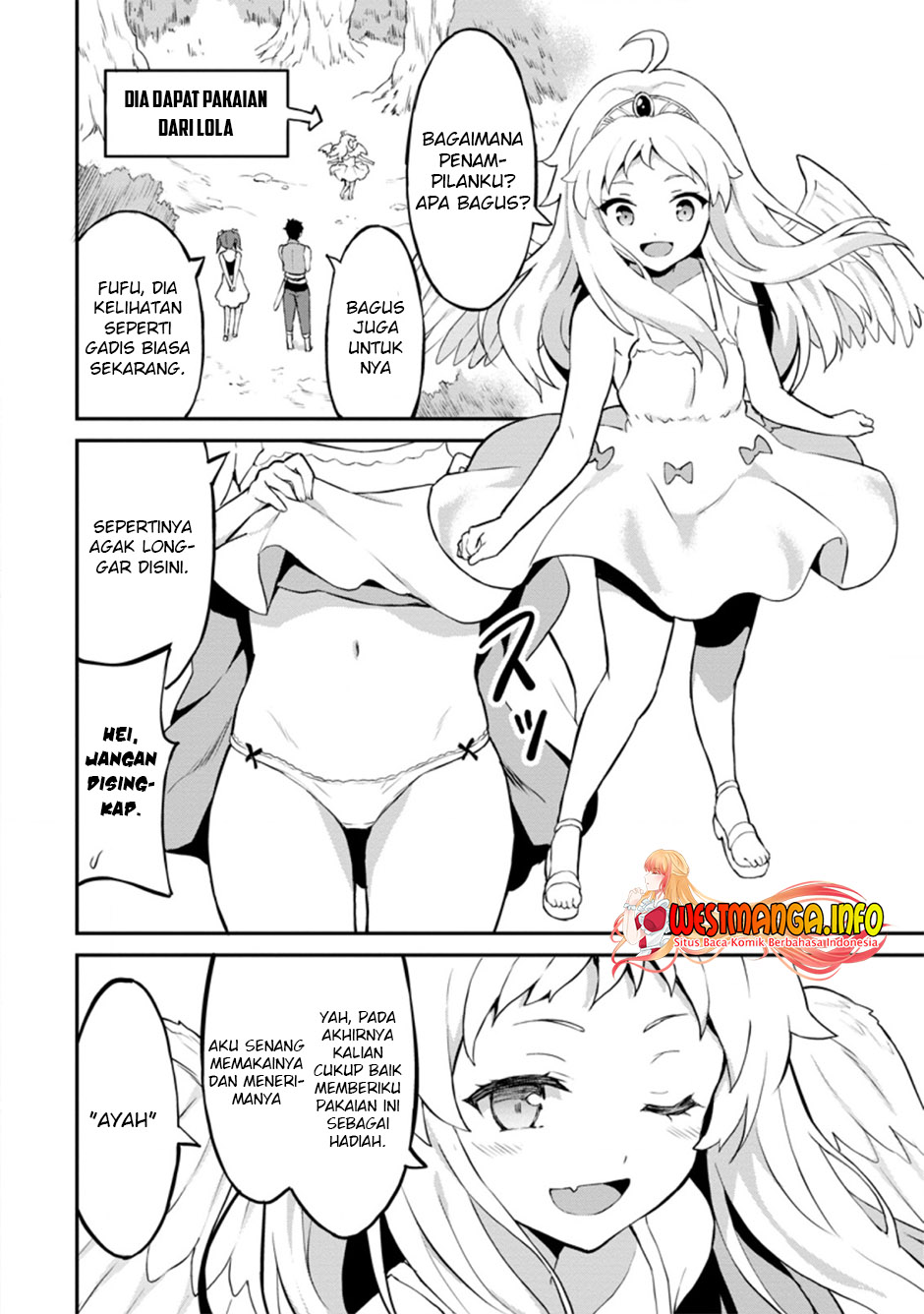 Taberu dake de Level-Up! Damegami to Issho ni Isekai Musou Chapter 25.1 Gambar 9