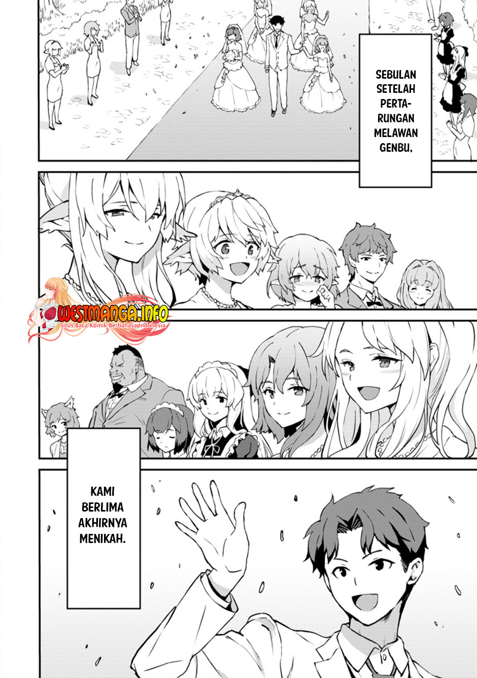 Taberu dake de Level-Up! Damegami to Issho ni Isekai Musou Chapter 25.2 Gambar 10