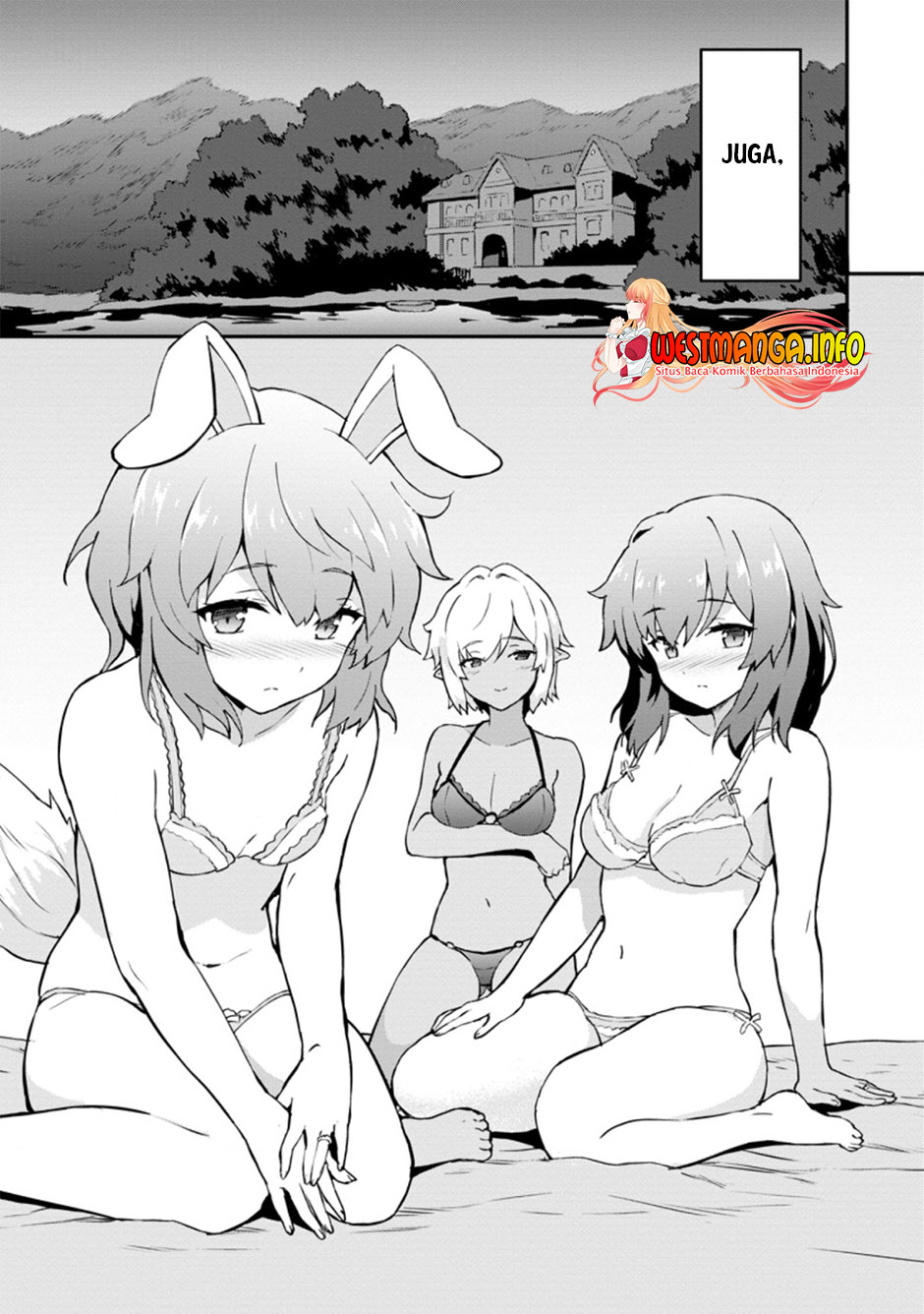 Taberu dake de Level-Up! Damegami to Issho ni Isekai Musou Chapter 25.2 Gambar 11