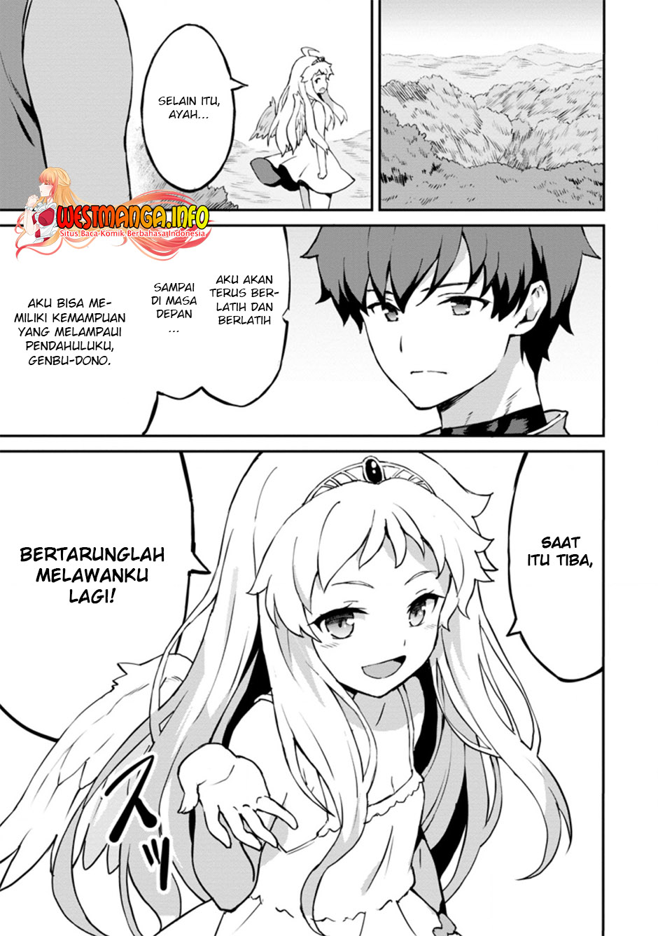 Taberu dake de Level-Up! Damegami to Issho ni Isekai Musou Chapter 25.2 Gambar 3