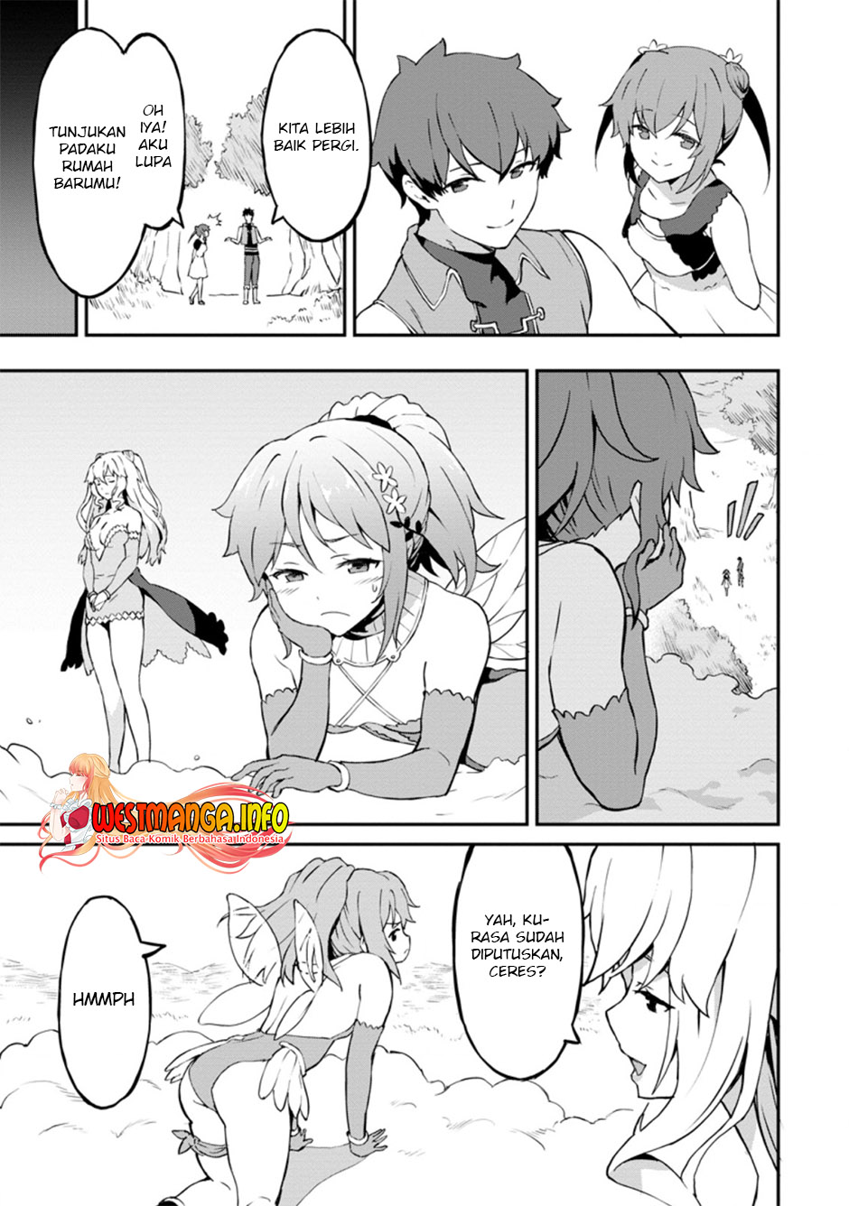 Taberu dake de Level-Up! Damegami to Issho ni Isekai Musou Chapter 25.2 Gambar 5