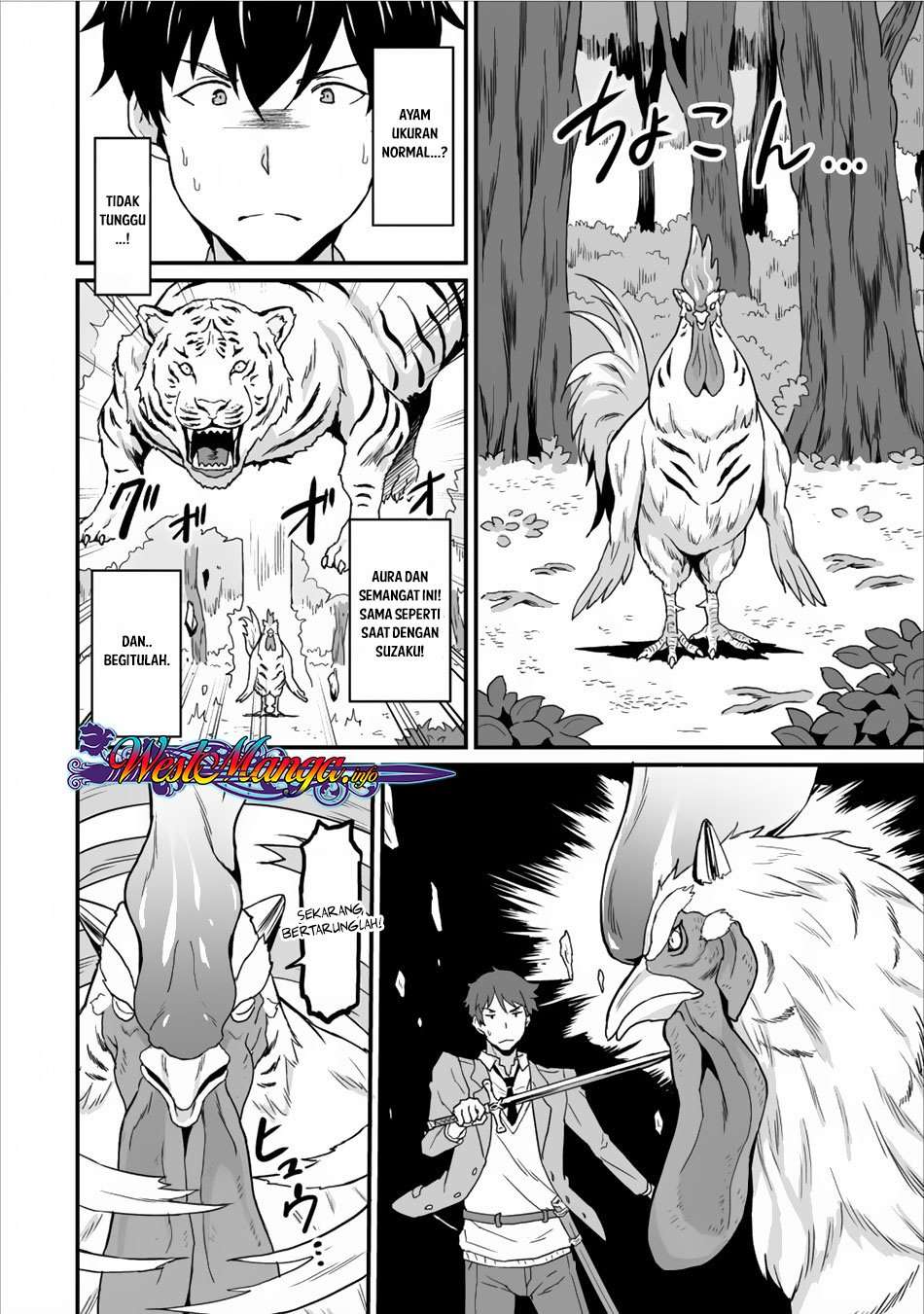Taberu dake de Level-Up! Damegami to Issho ni Isekai Musou Chapter 3 Gambar 12