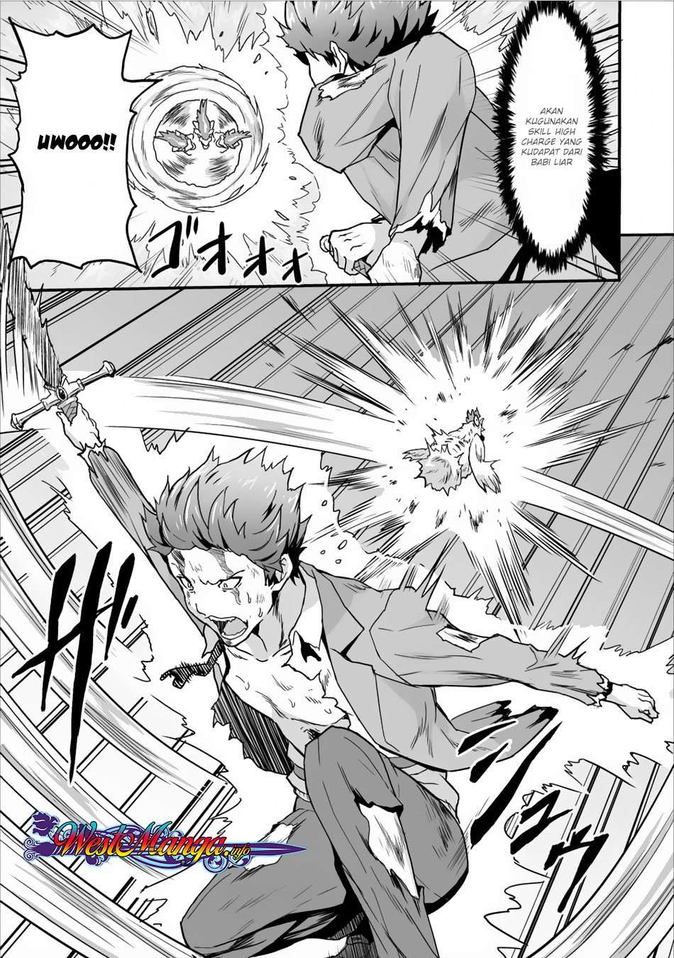 Taberu dake de Level-Up! Damegami to Issho ni Isekai Musou Chapter 3 Gambar 16