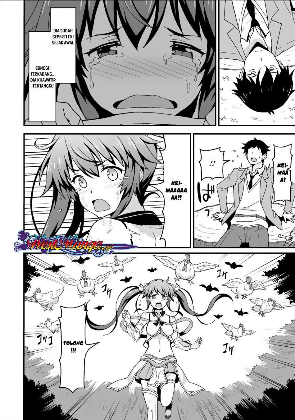 Taberu dake de Level-Up! Damegami to Issho ni Isekai Musou Chapter 3 Gambar 25