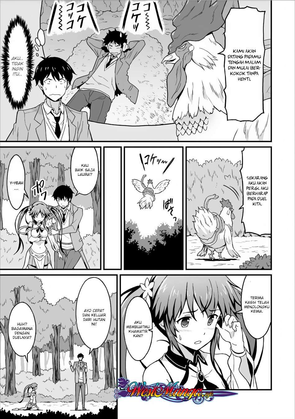 Taberu dake de Level-Up! Damegami to Issho ni Isekai Musou Chapter 3 Gambar 28