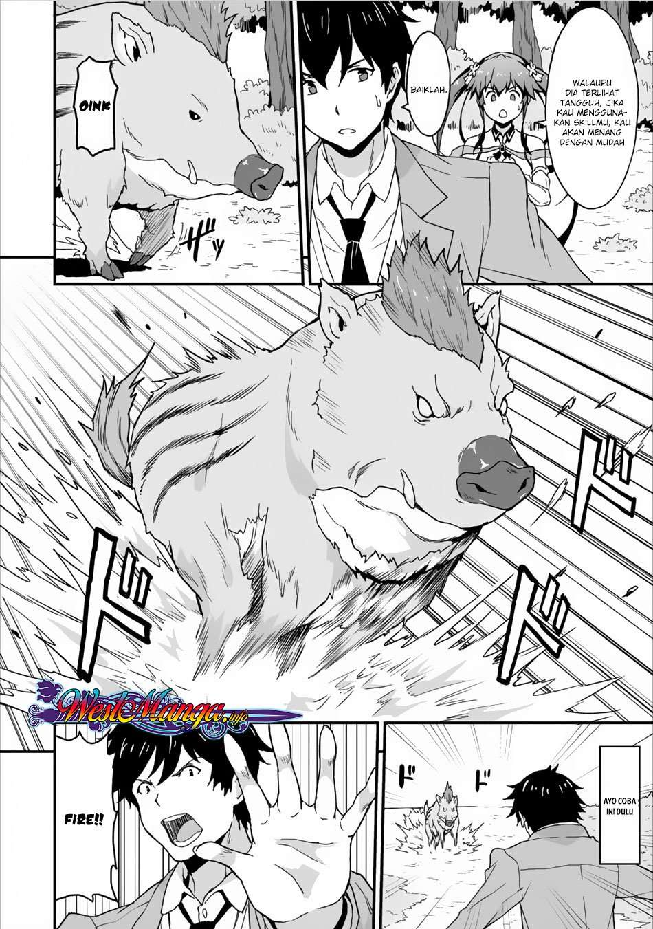 Taberu dake de Level-Up! Damegami to Issho ni Isekai Musou Chapter 3 Gambar 3