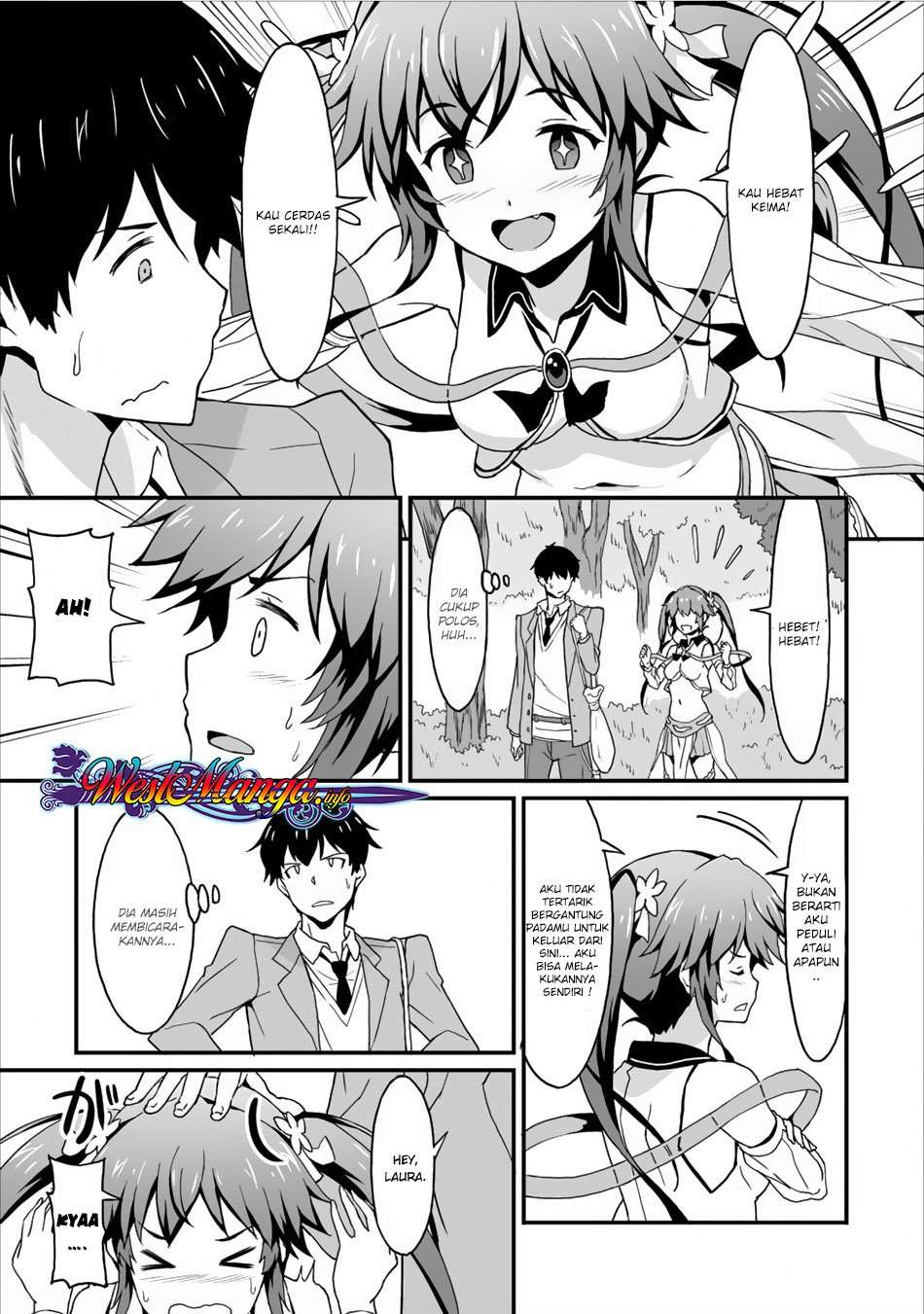 Taberu dake de Level-Up! Damegami to Issho ni Isekai Musou Chapter 3 Gambar 30