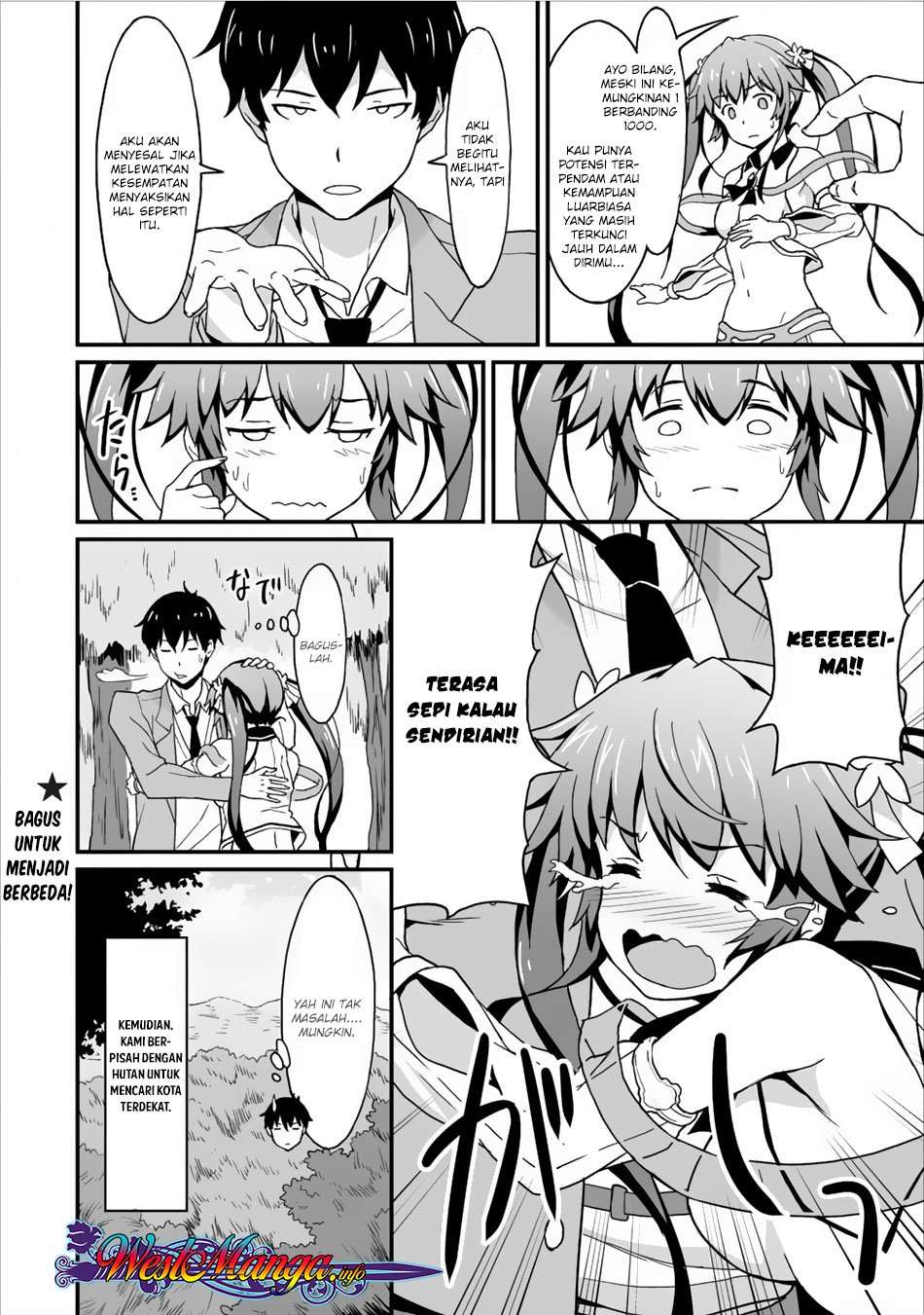 Taberu dake de Level-Up! Damegami to Issho ni Isekai Musou Chapter 3 Gambar 31