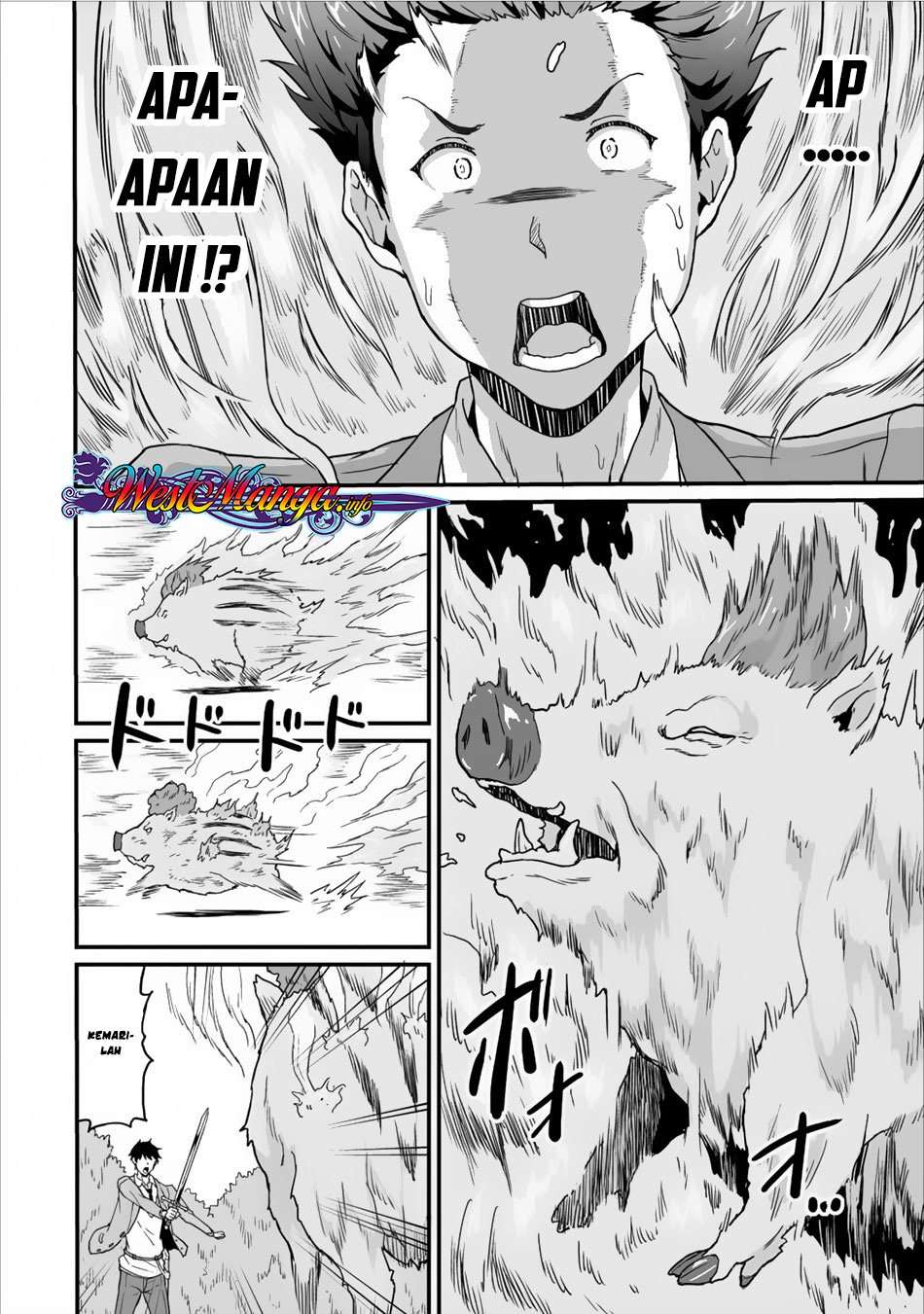 Taberu dake de Level-Up! Damegami to Issho ni Isekai Musou Chapter 3 Gambar 5